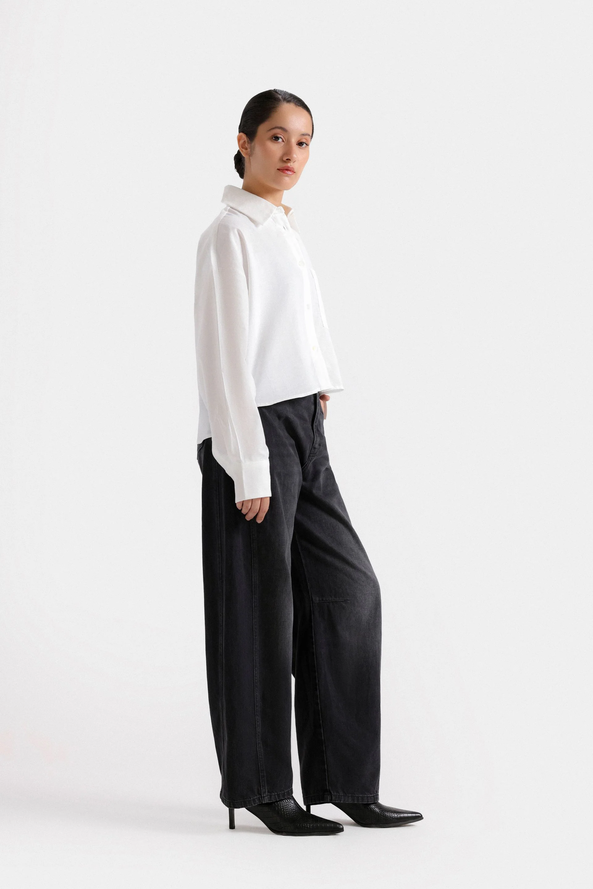Basic Oversized Shirt - Image 10
