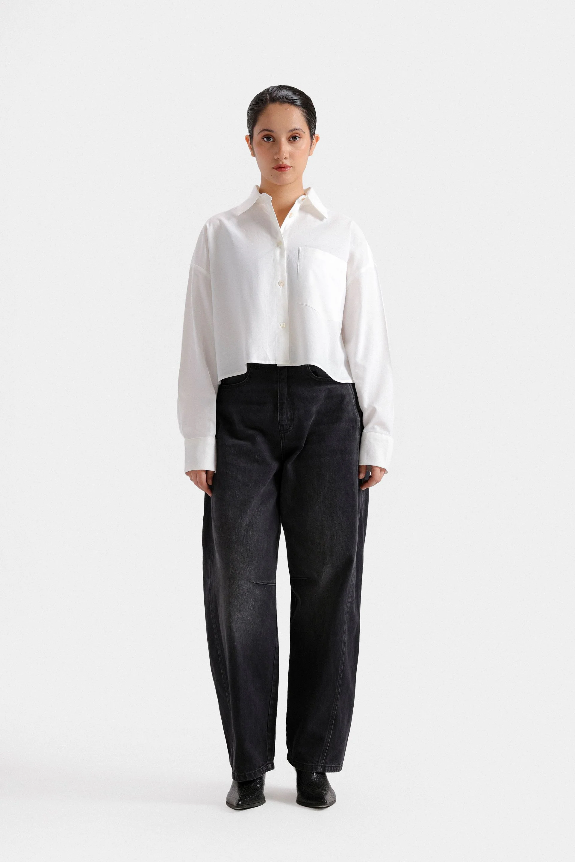 Basic Oversized Shirt - Image 8