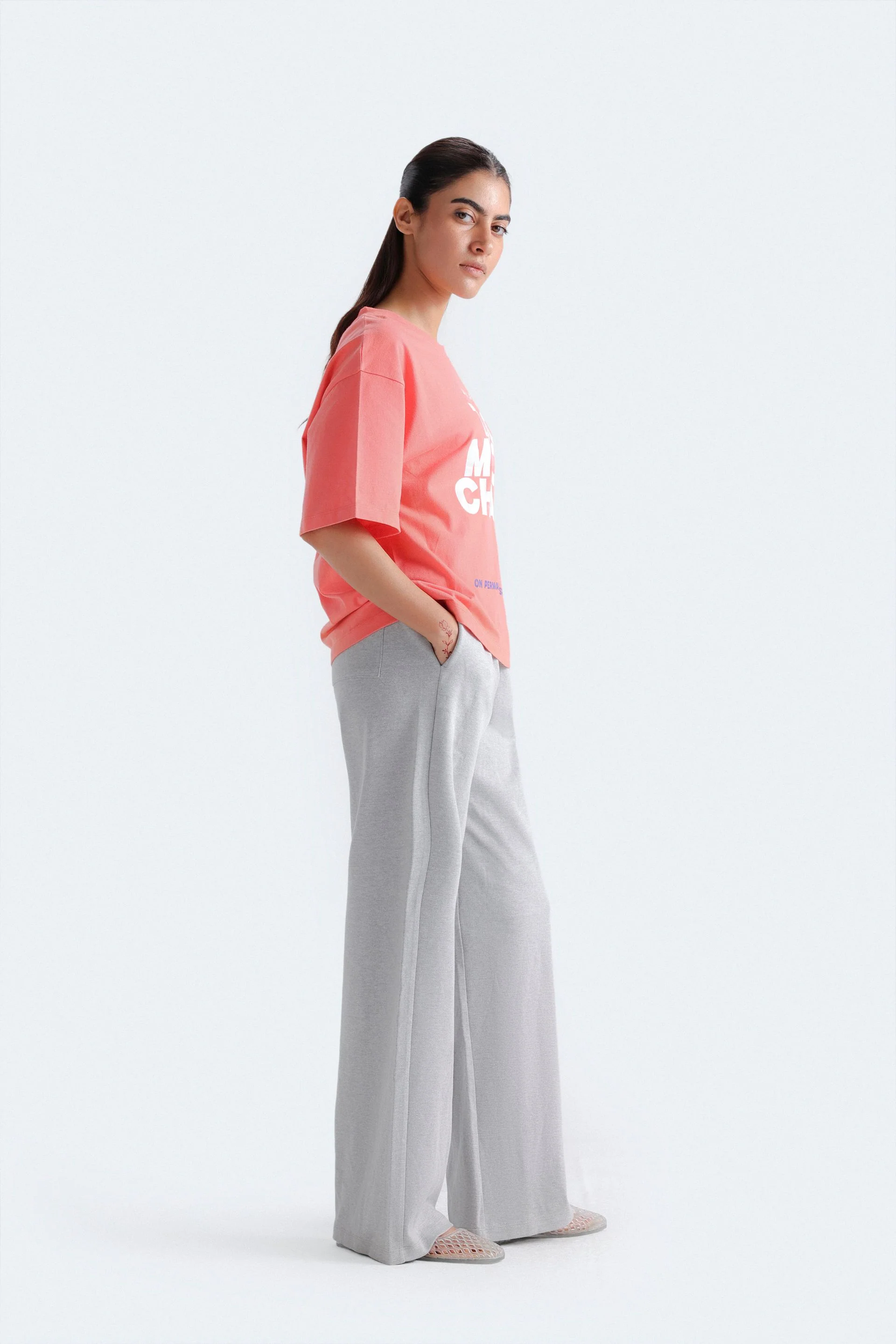 Wide Leg Trousers - Image 3
