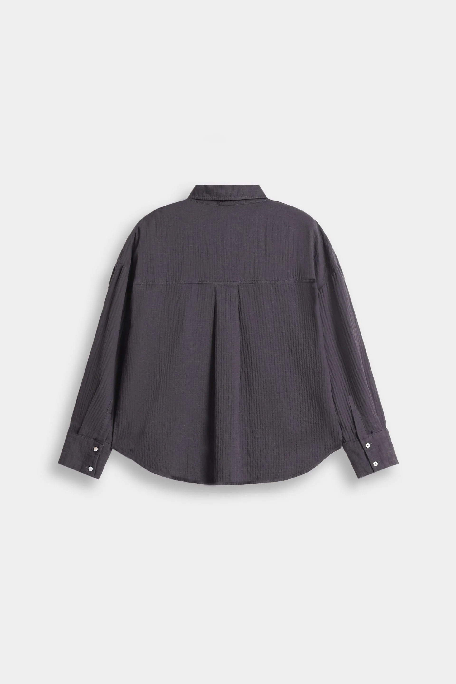 Textured Button-Up Shirt - Image 7