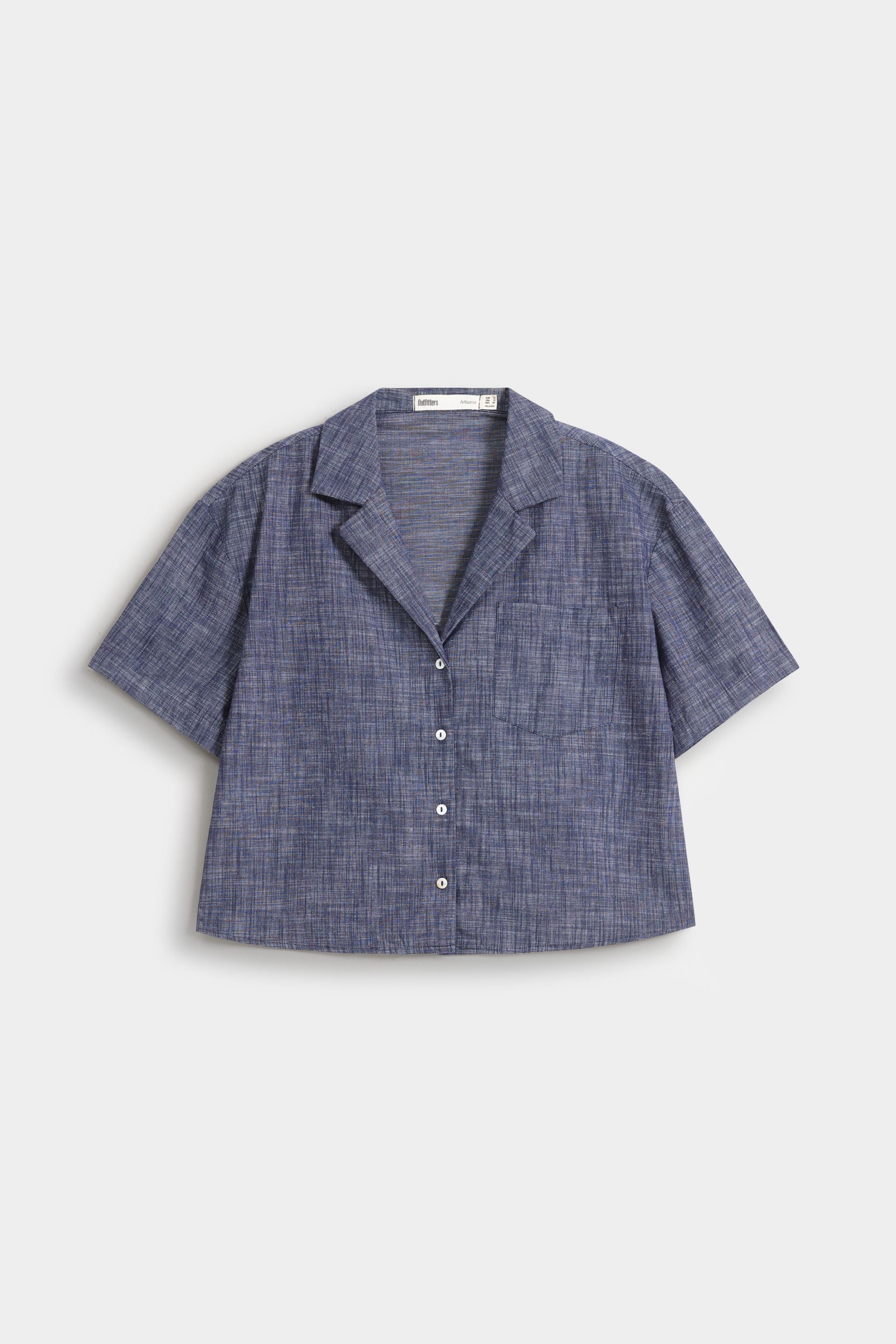 Basic Super Cropped Relaxed Shirt - Image 5