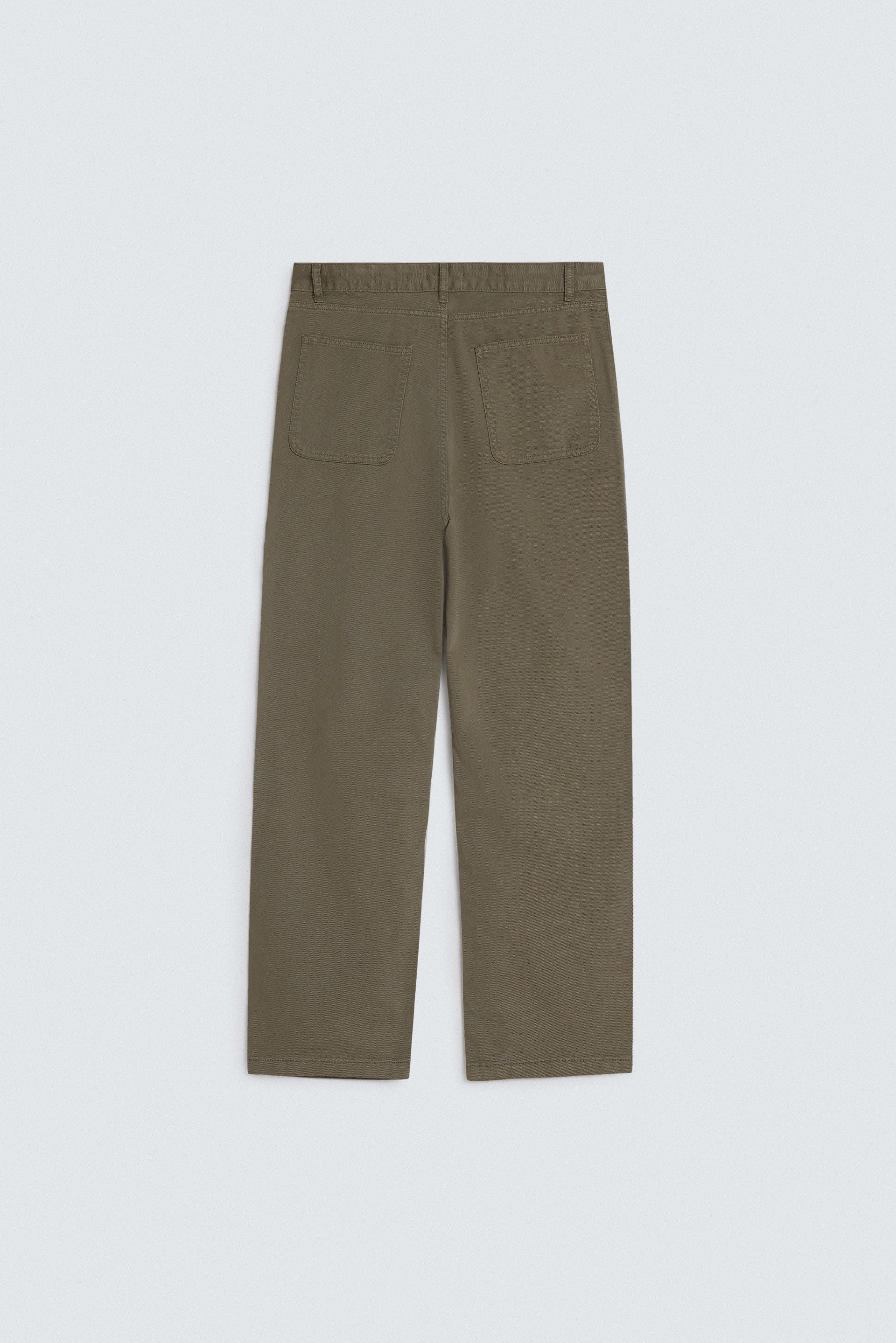 Relaxed Fit Pleated Pants - Image 8