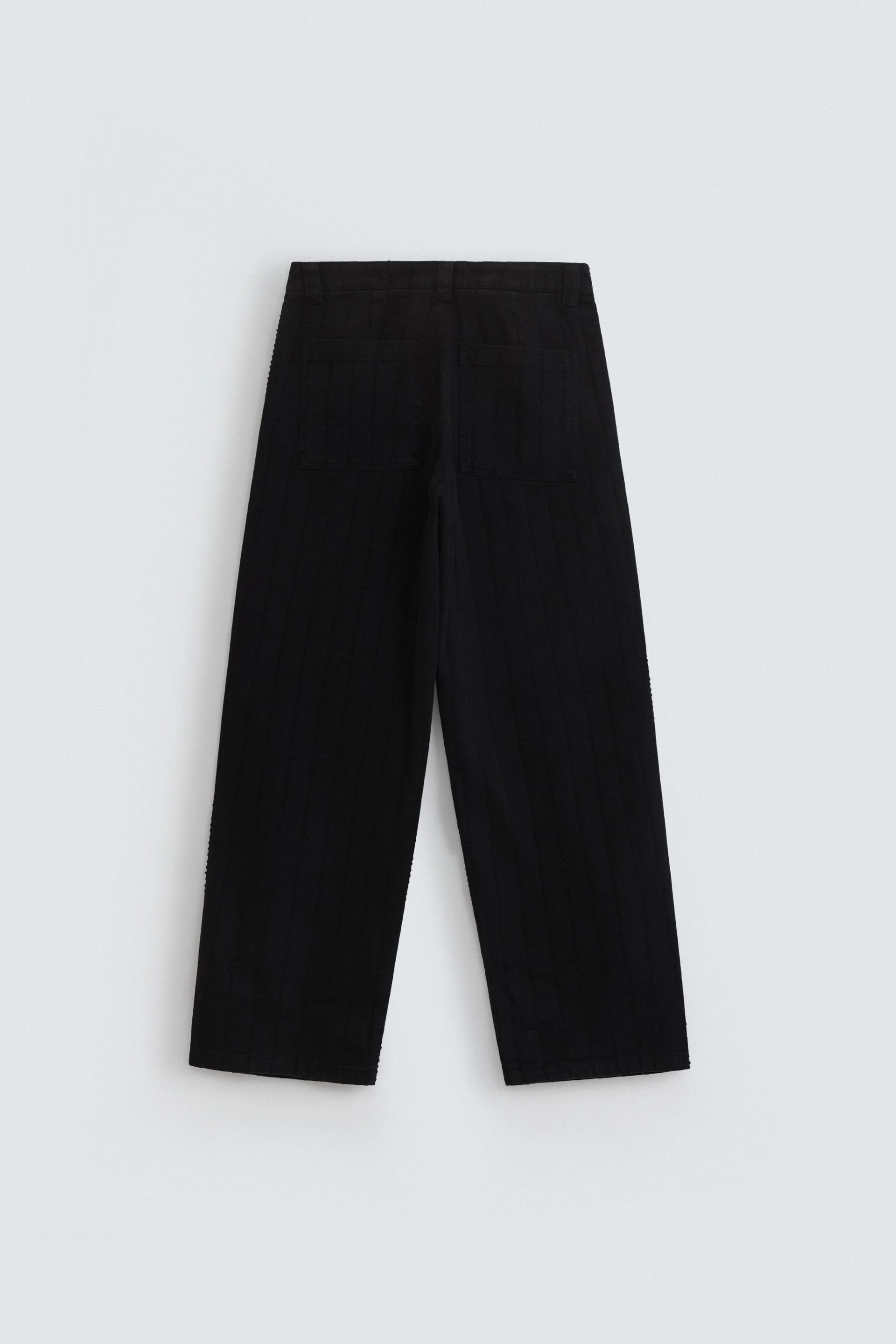 Textured Baggy Fit Pants - Image 16