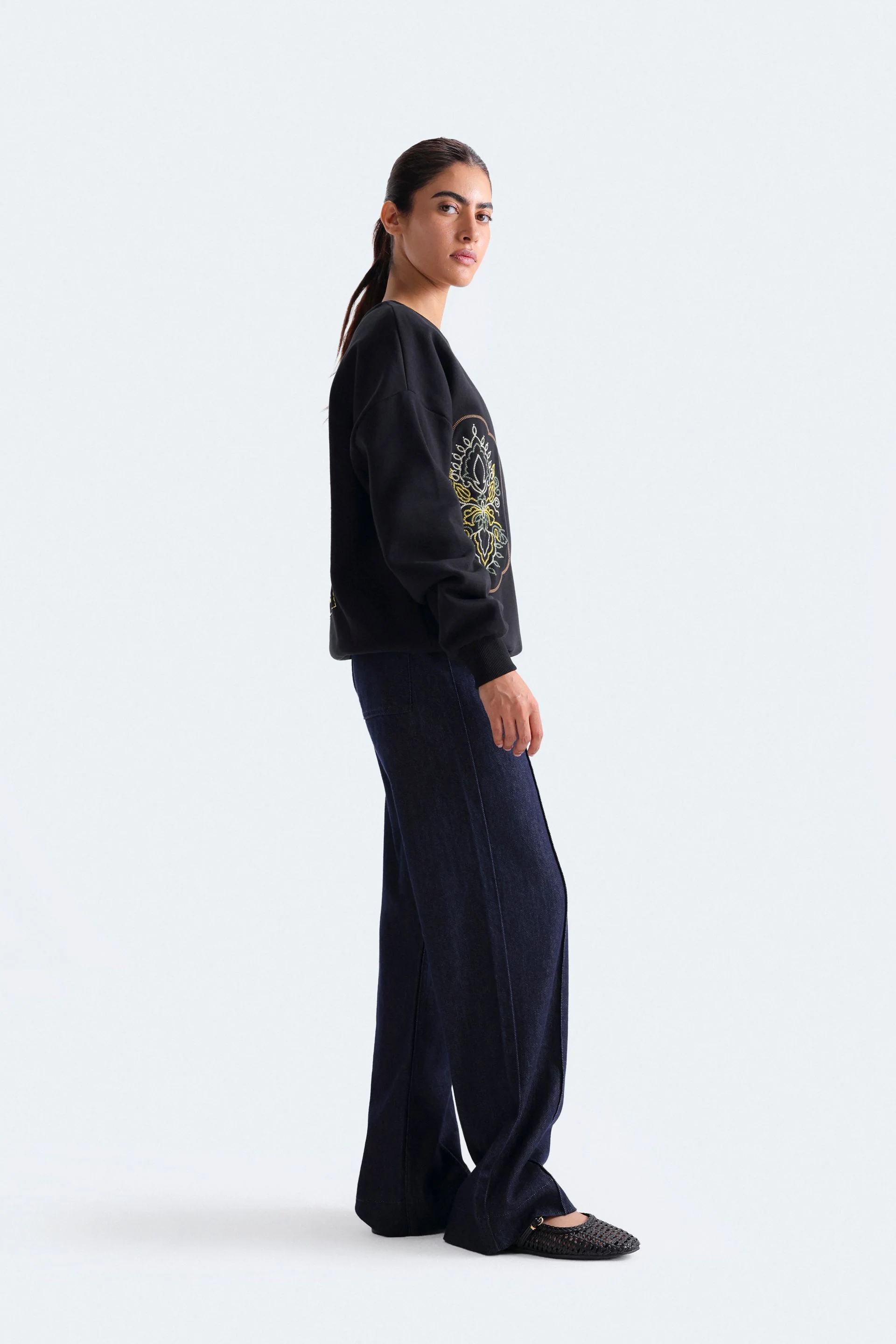 Wide Leg Jeans - Image 3