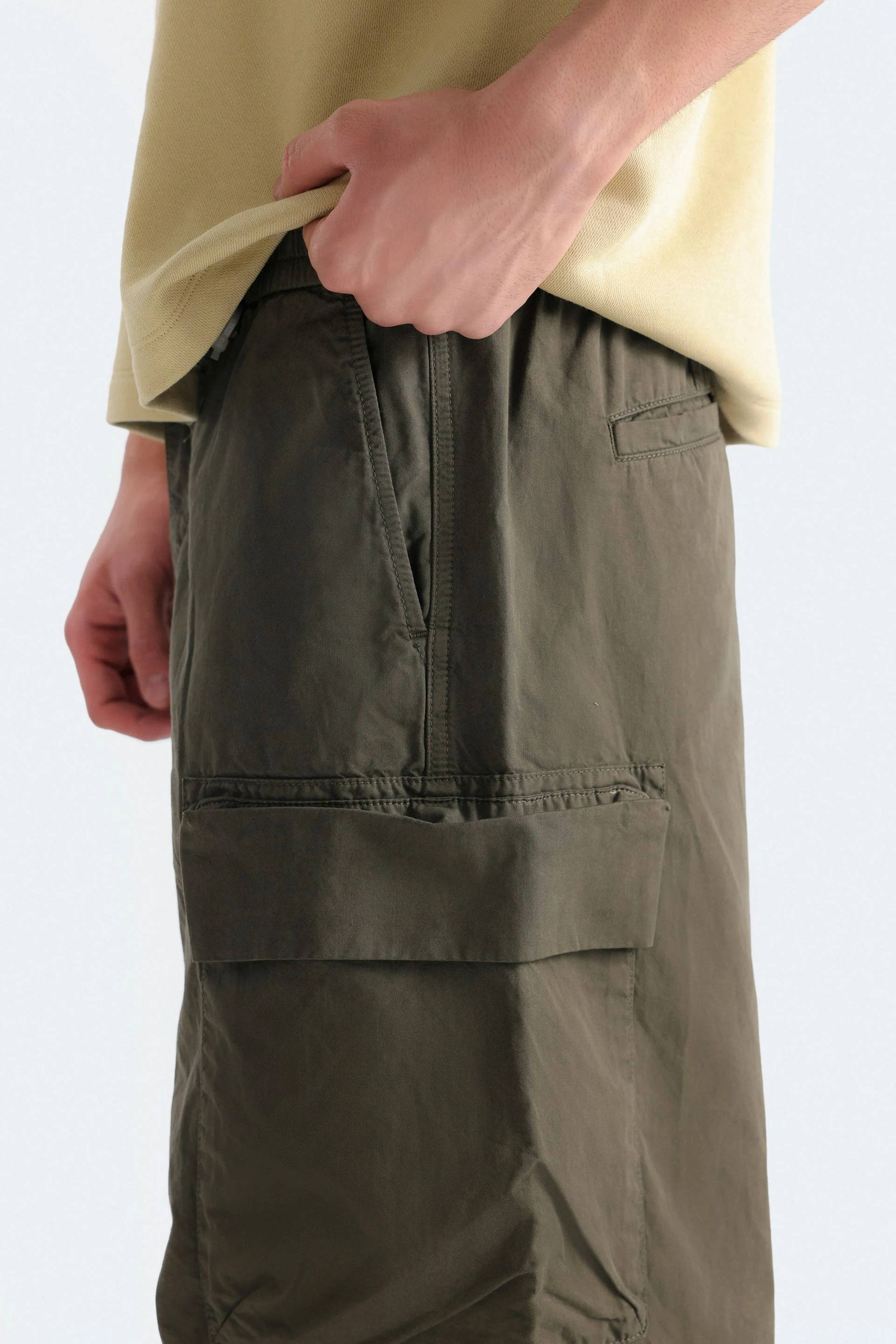 Wide Leg Cargo Pants - Image 11