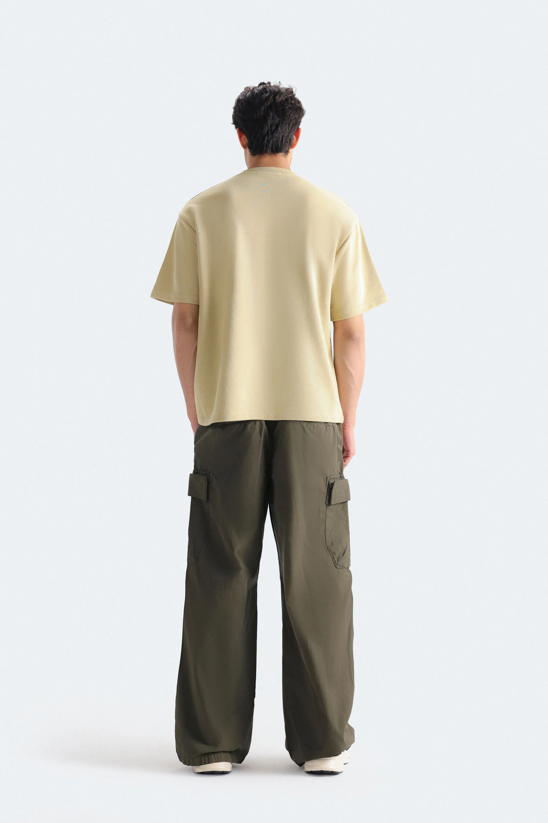 Wide Leg Cargo Pants - Image 12