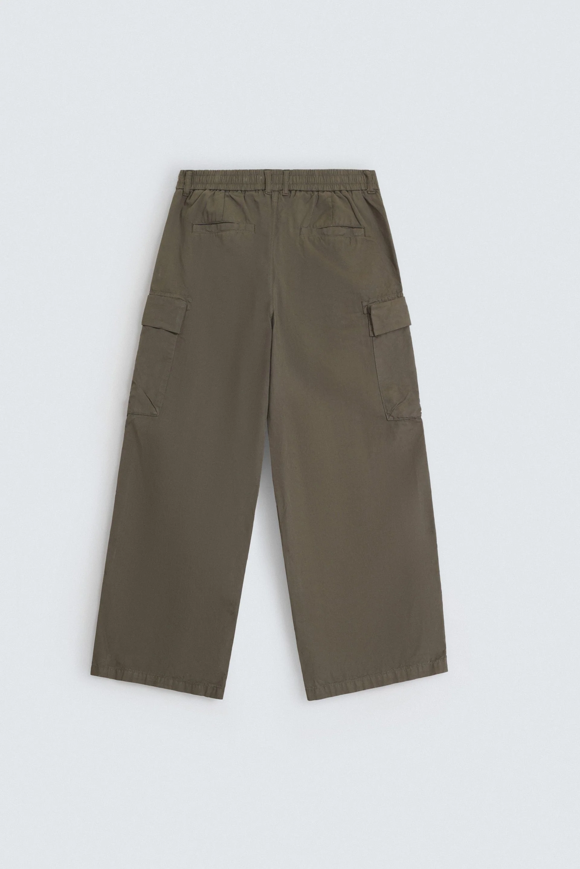 Wide Leg Cargo Pants - Image 16