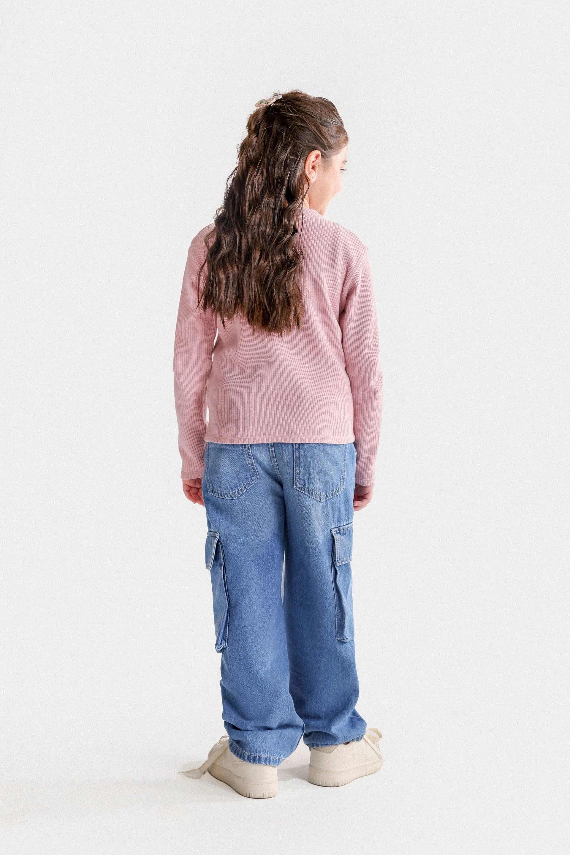 Cropped Embroidered T-Shirt - Image 12