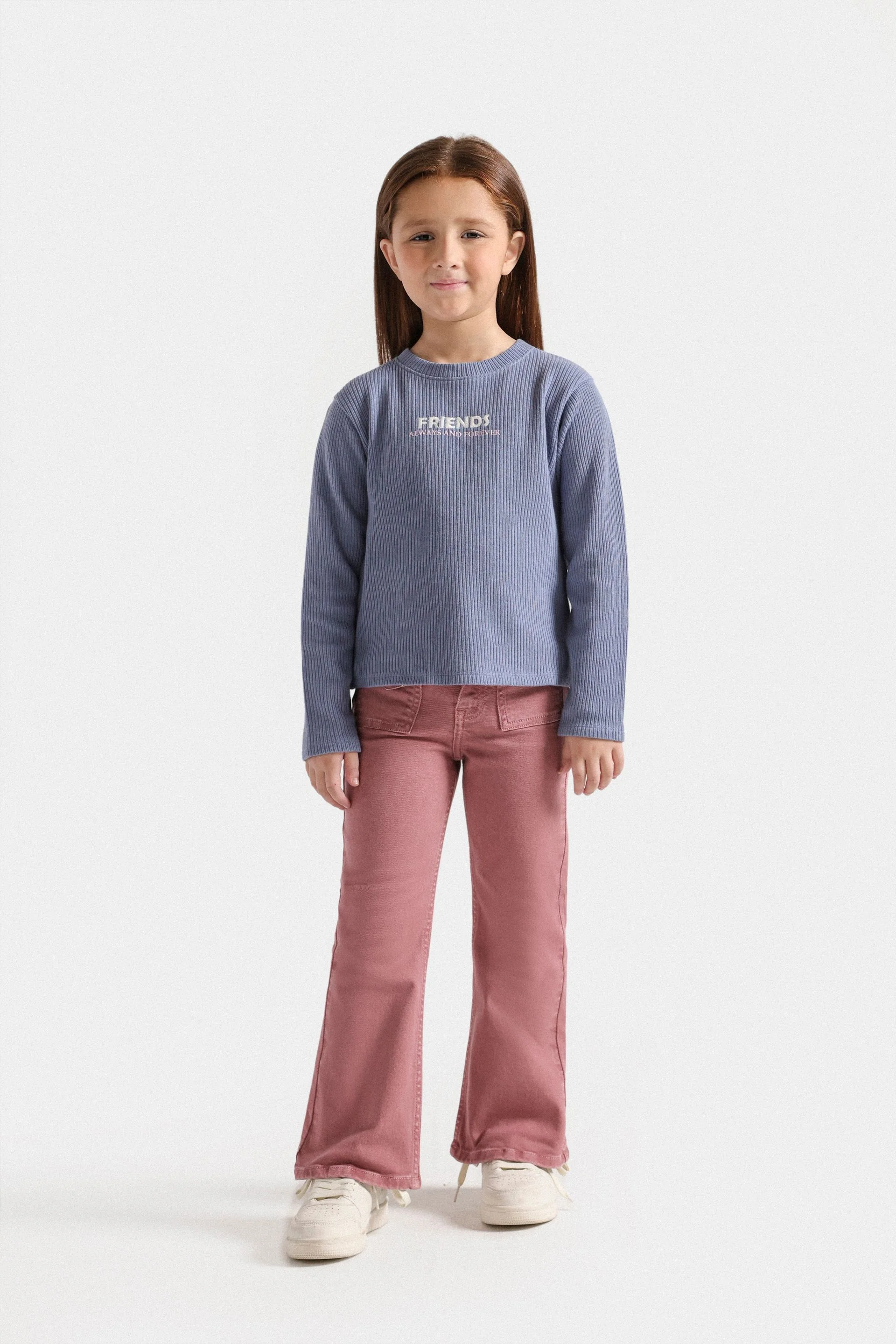 Cropped Embroidered T-Shirt - Image 4