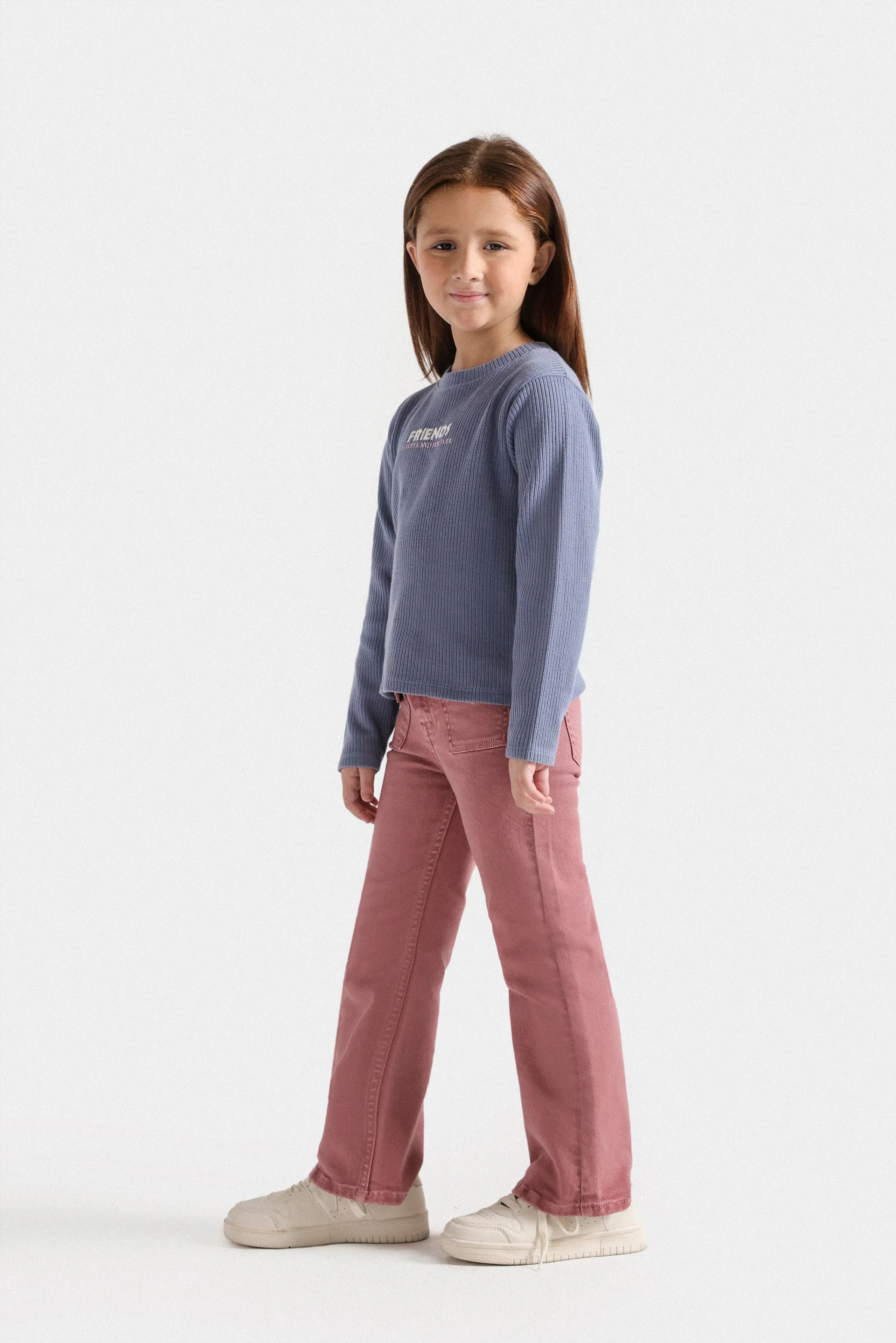 Cropped Embroidered T-Shirt - Image 5