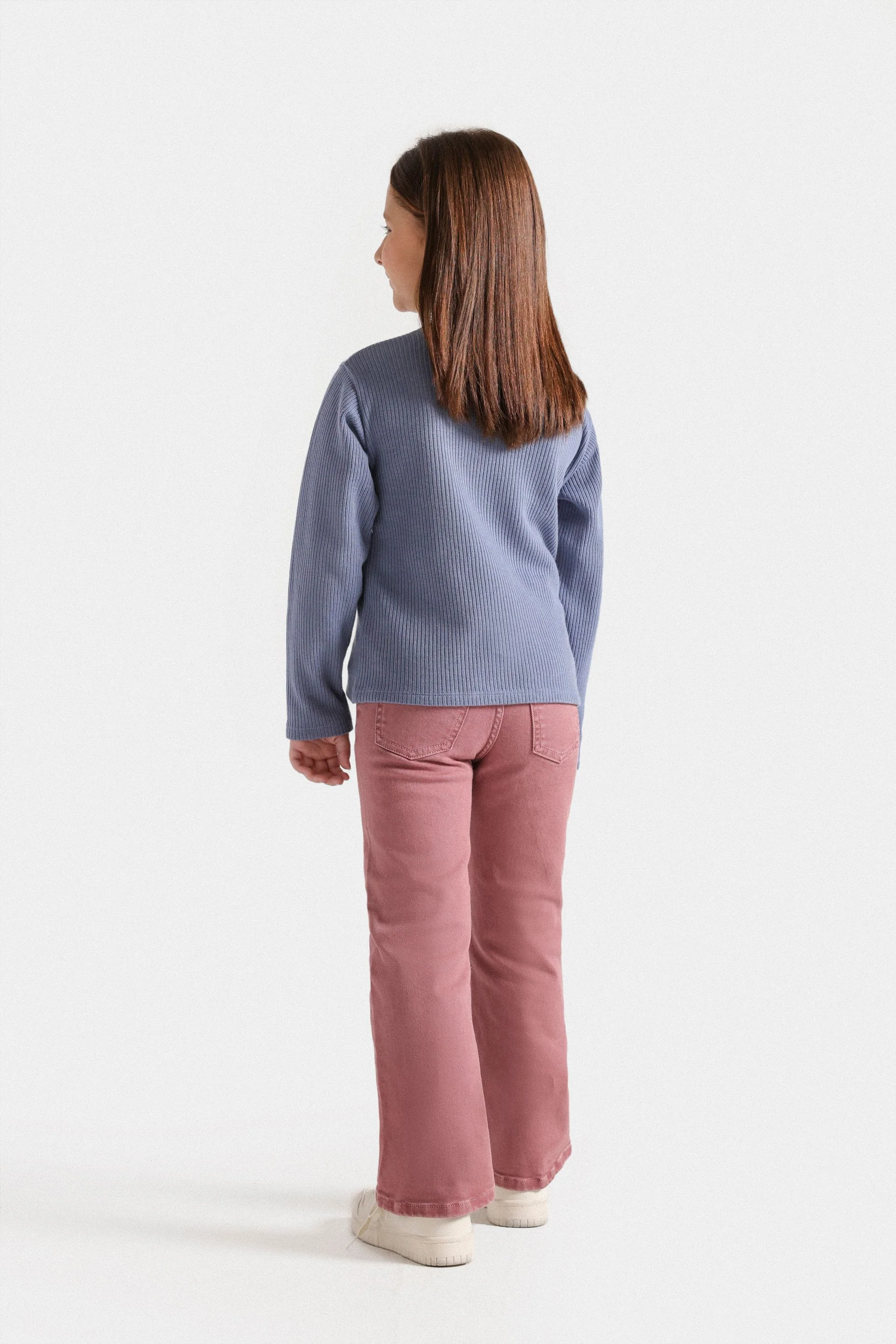 Cropped Embroidered T-Shirt - Image 6