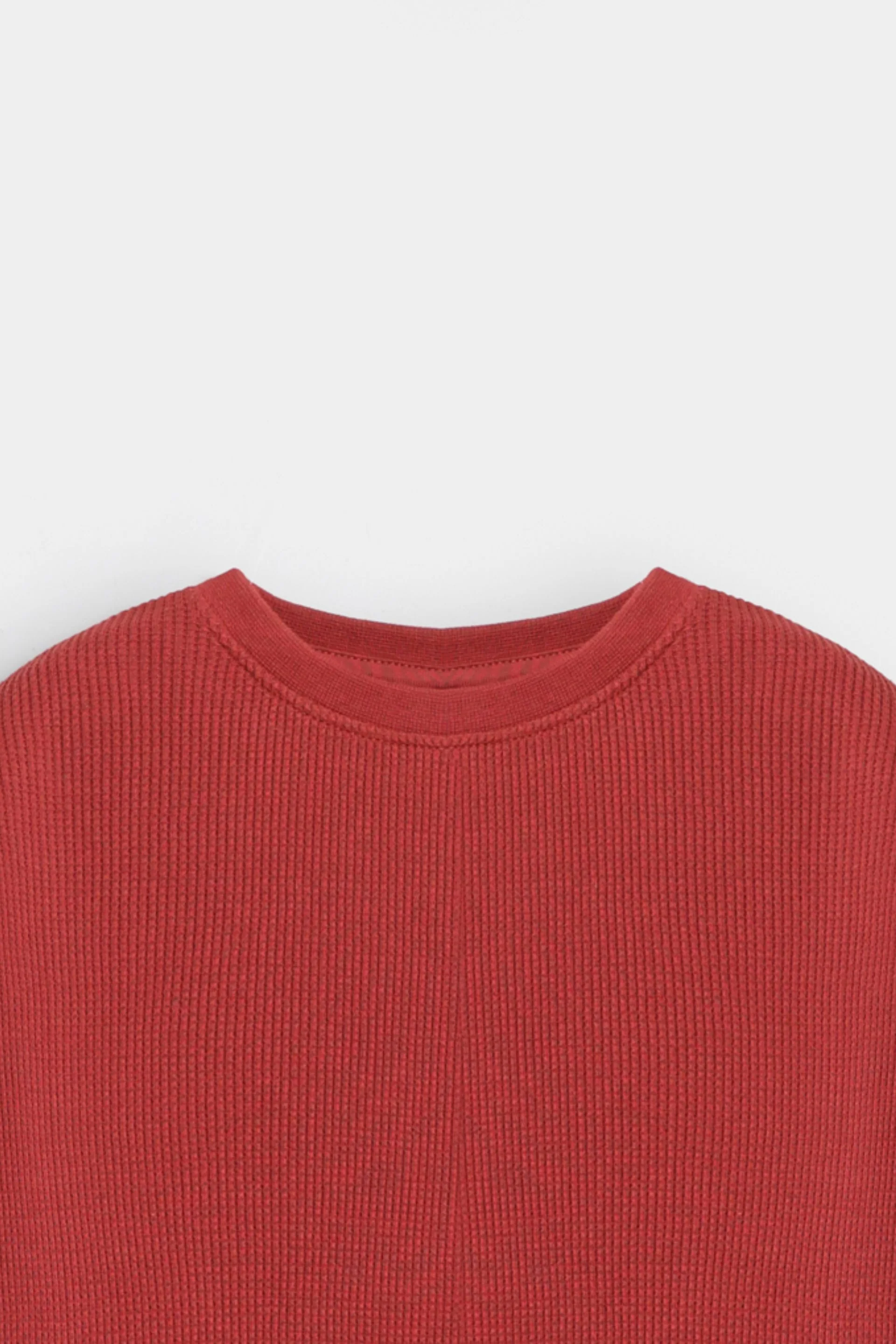 Textured Knit T-Shirt - Image 2