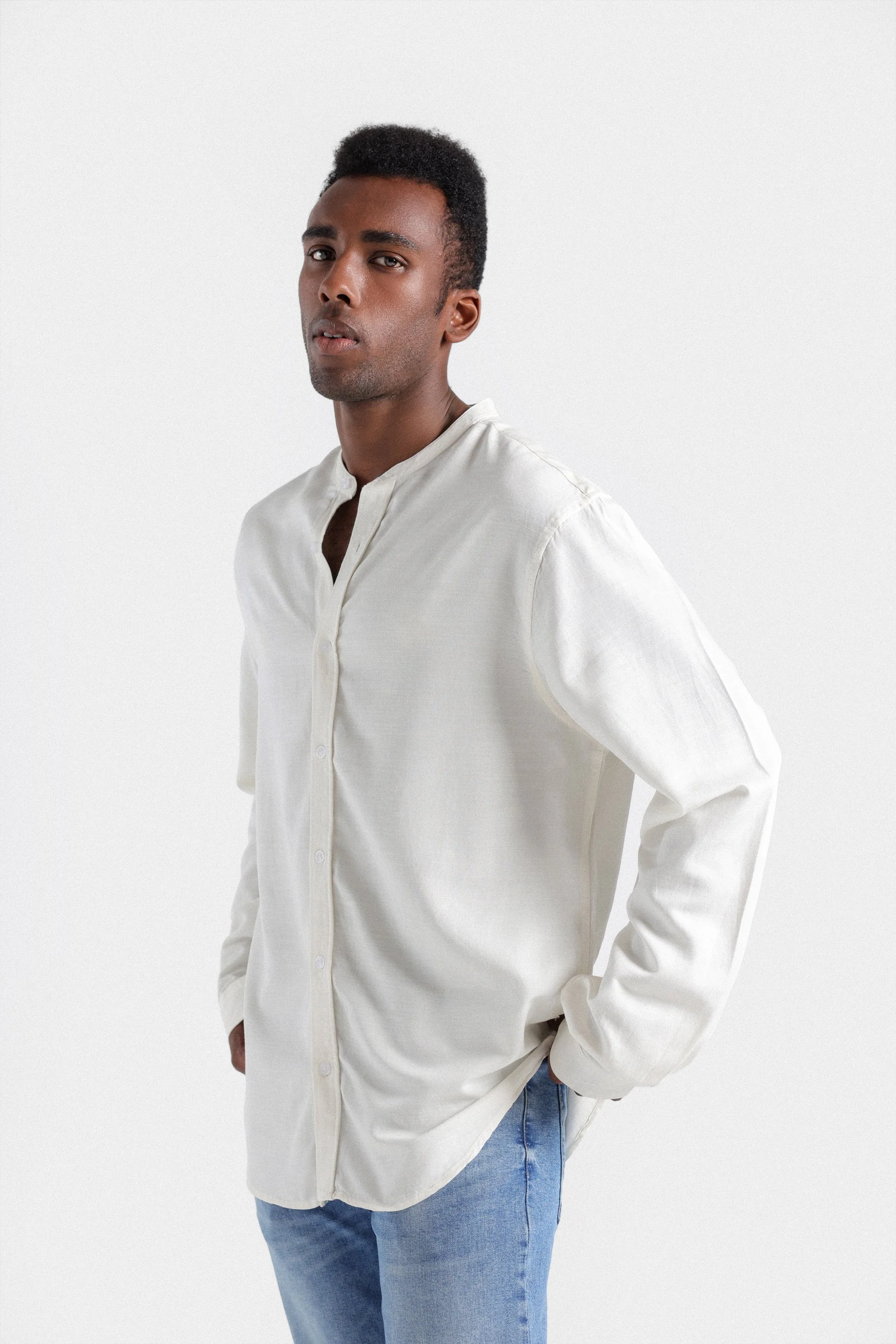 Cotton Viscose Shirt - Image 2