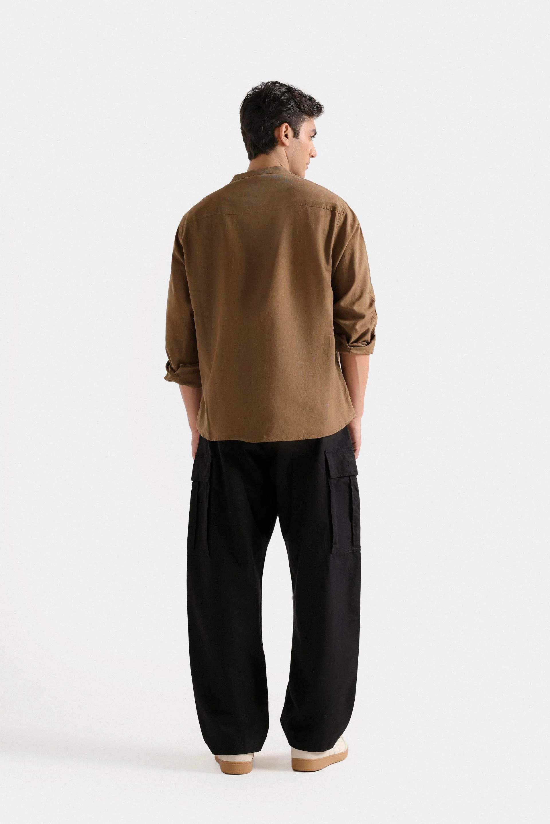 Mandarin Collar Shirt - Image 24