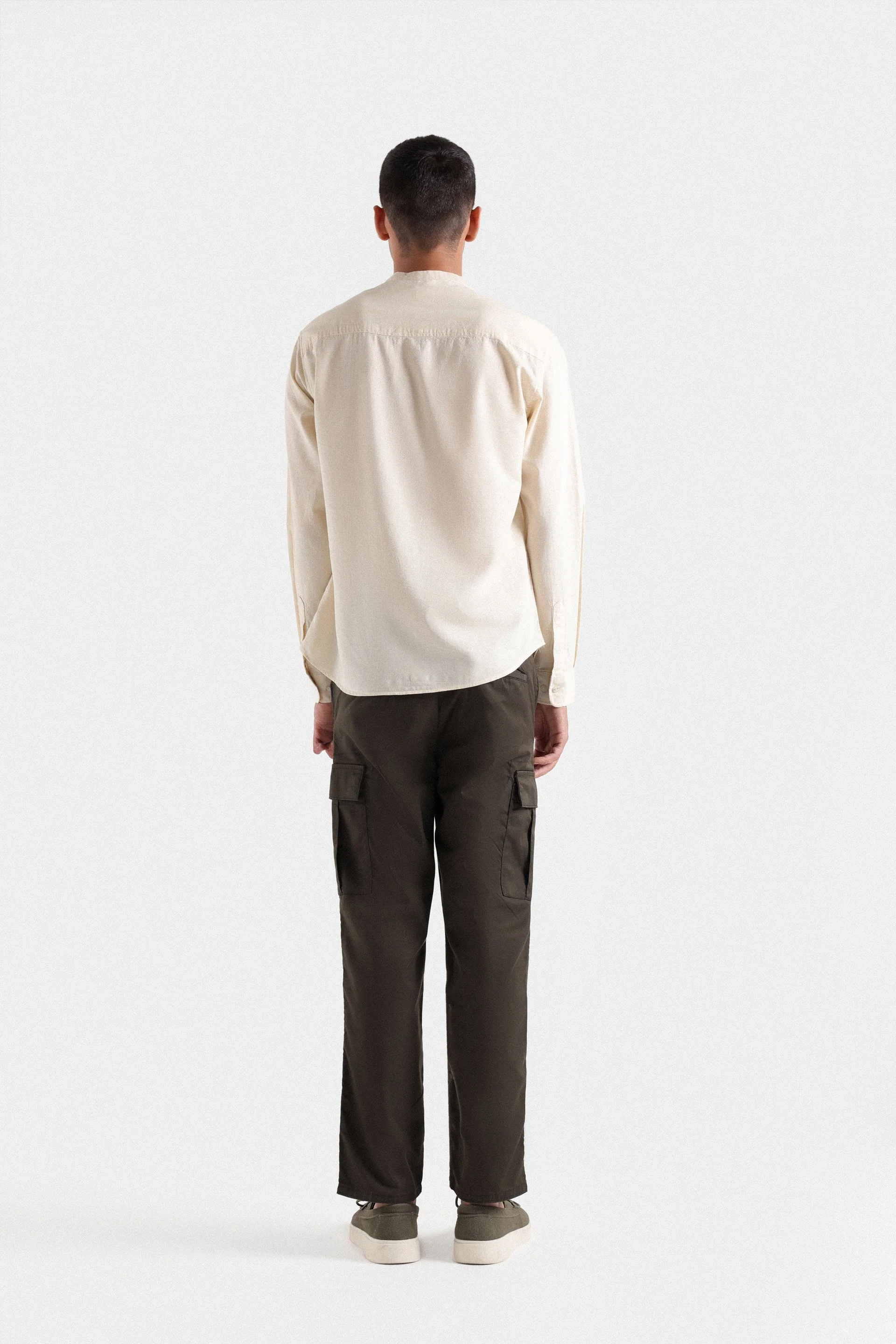 Mandarin Collar Shirt - Image 3