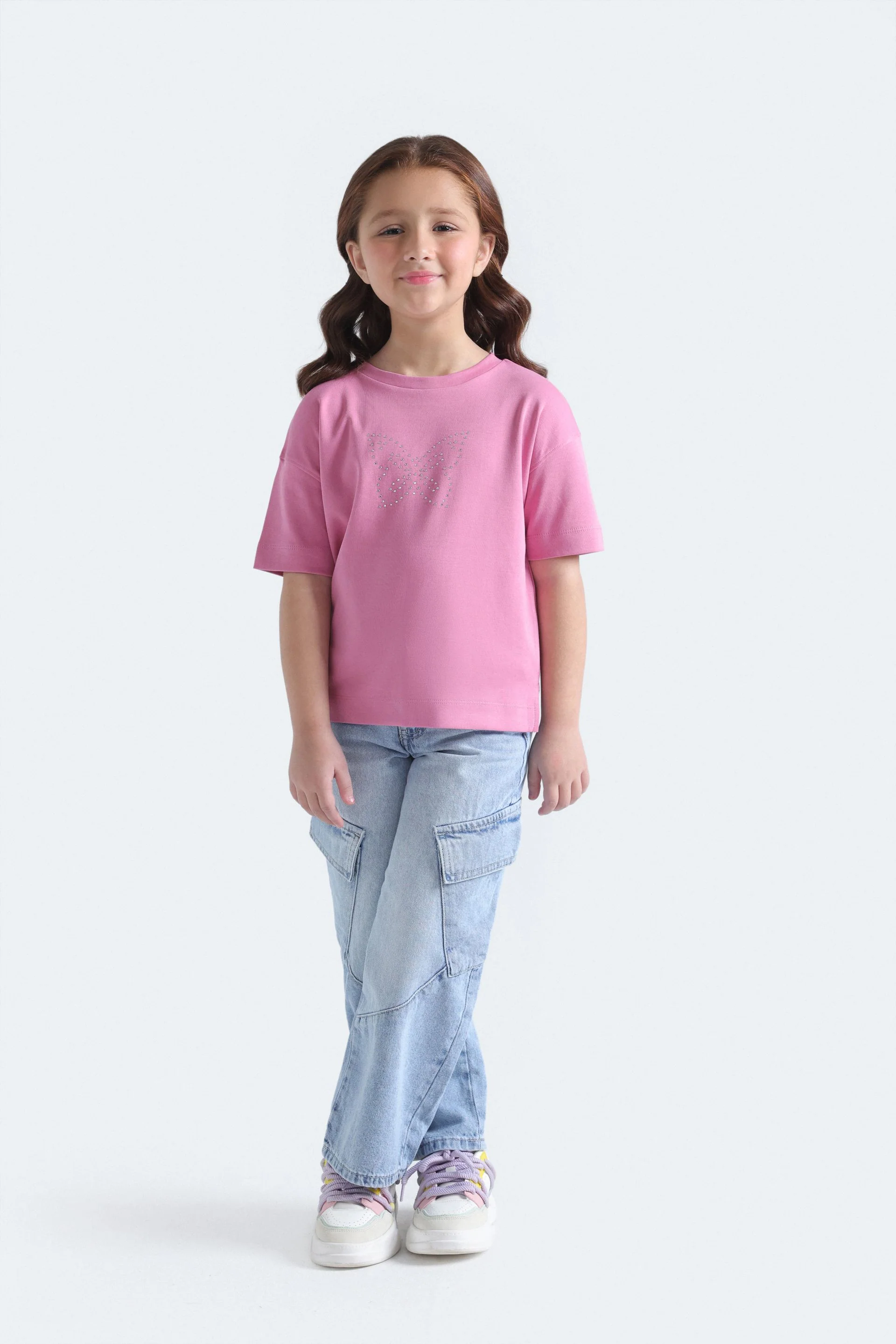Cropped Embellished T-Shirt - Image 10