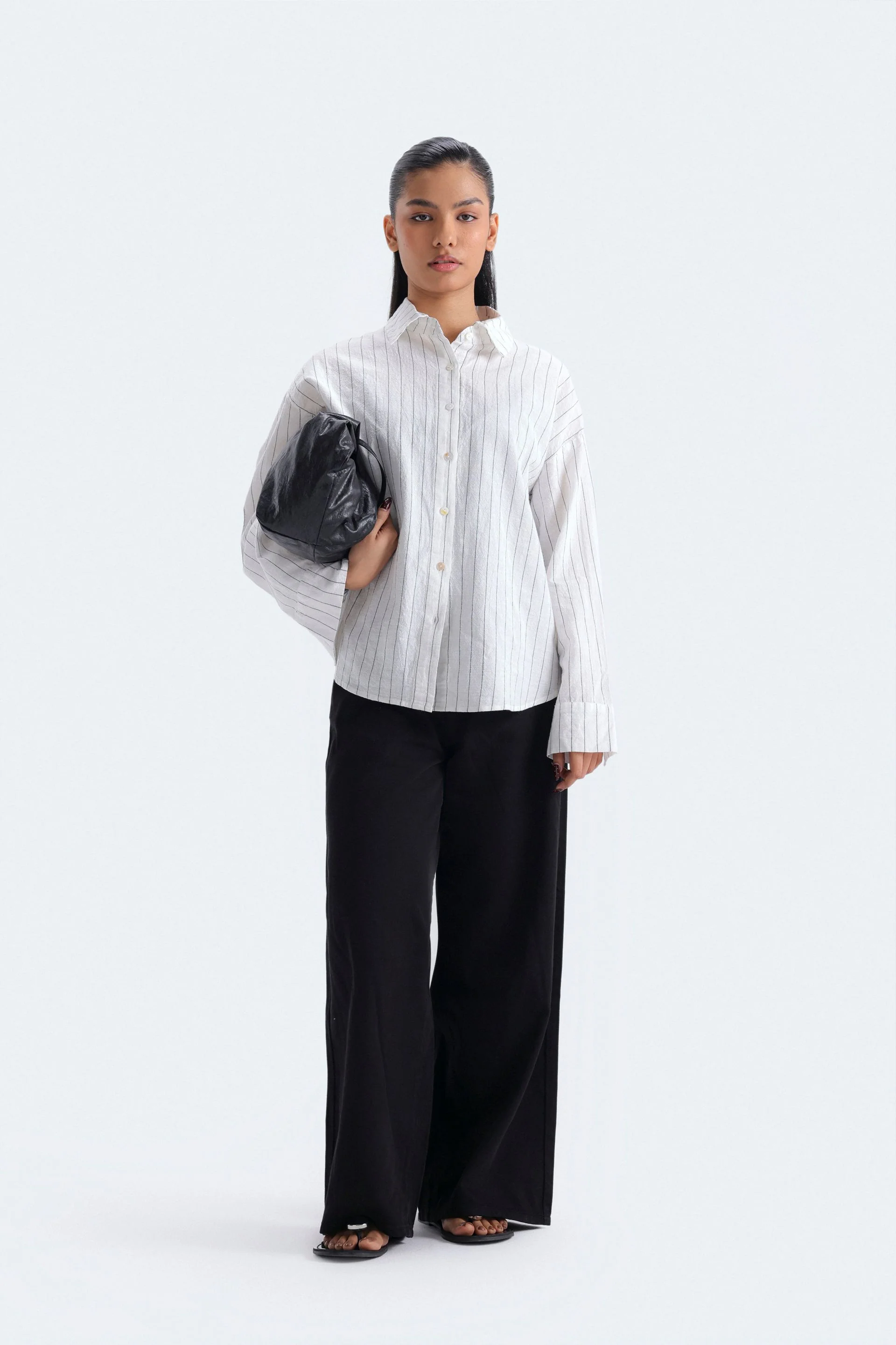 Textured Striped Shirt - Image 17