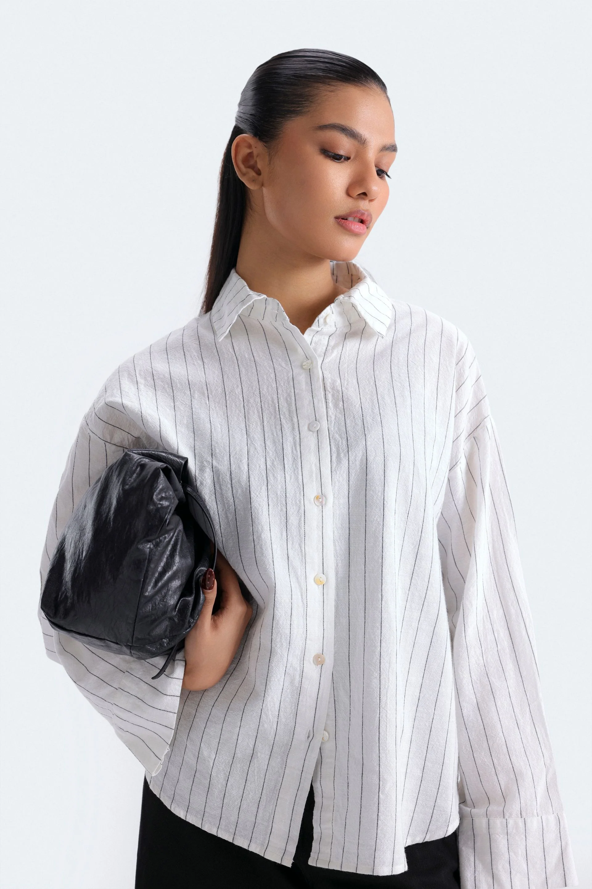 Textured Striped Shirt - Image 18