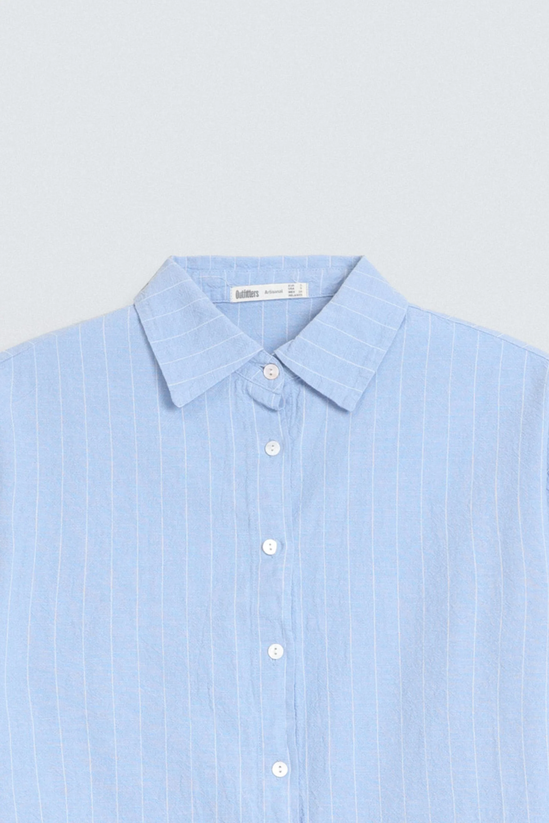Textured Striped Shirt - Image 8