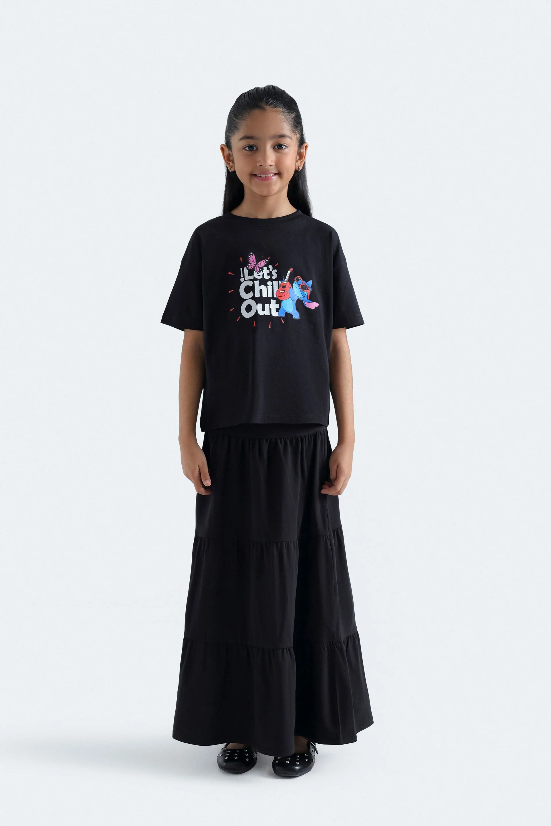 Cropped Character Graphic T-Shirt - Image 4