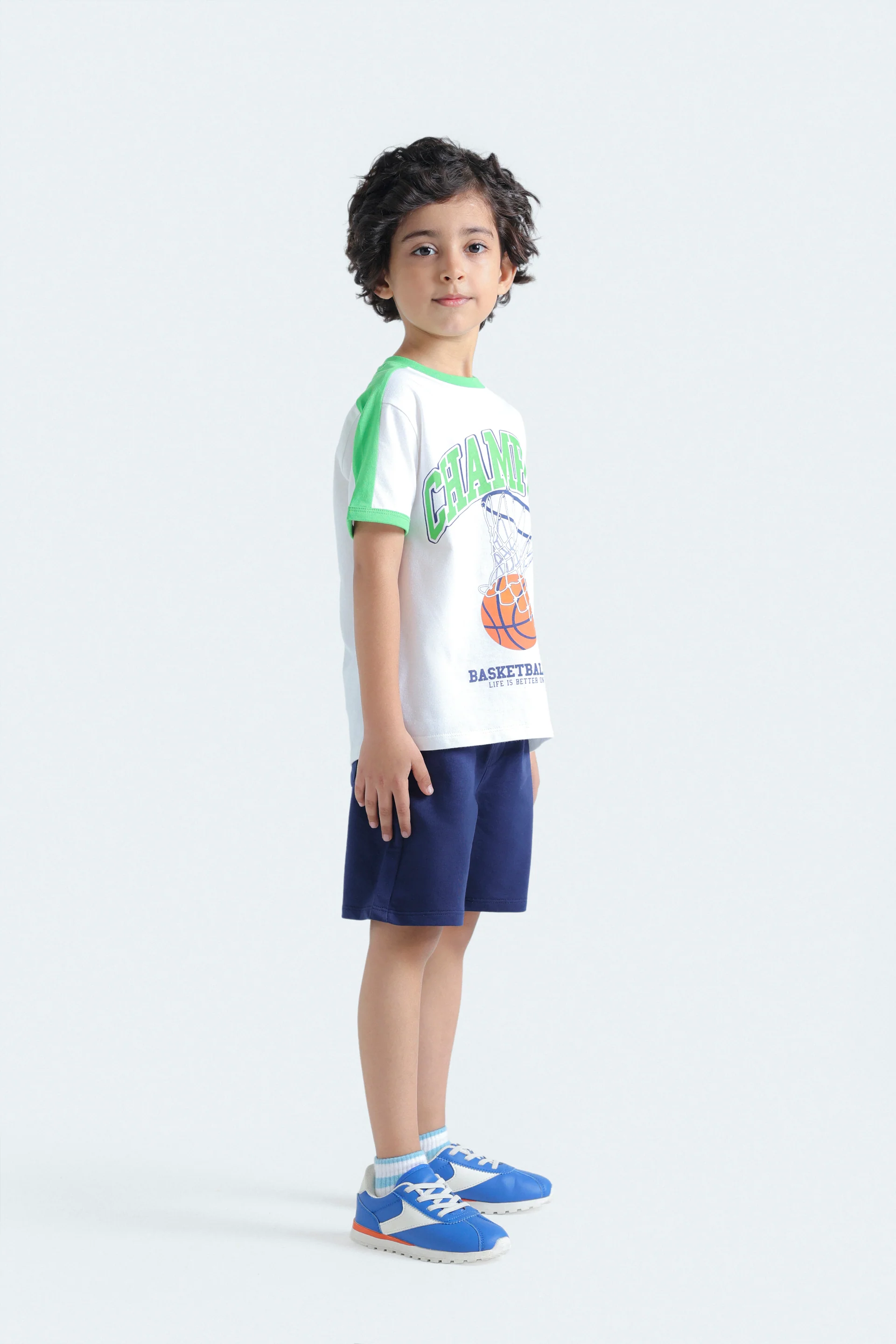 Color Block Graphic T-Shirt - Image 5