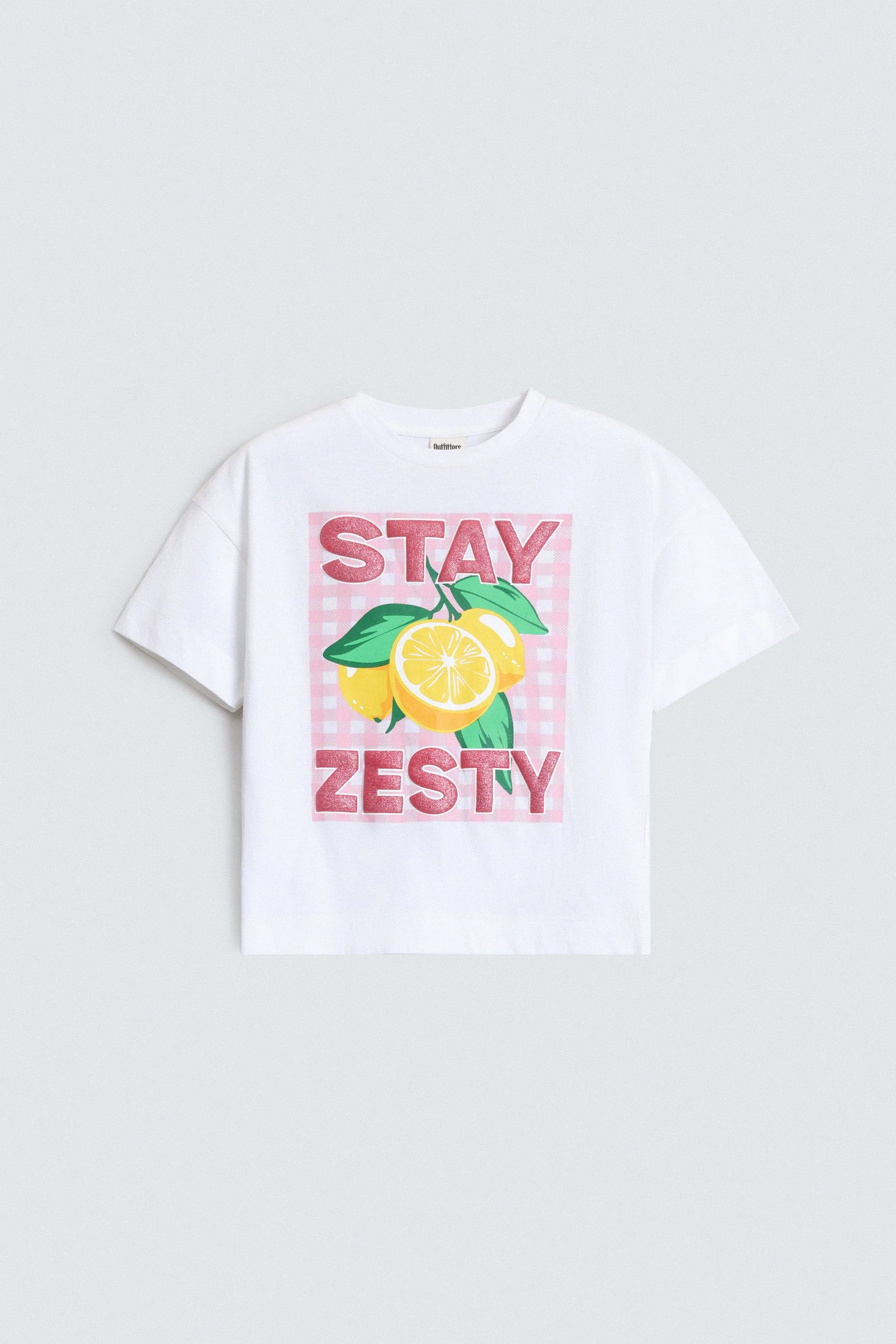Cropped Graphic T-Shirt