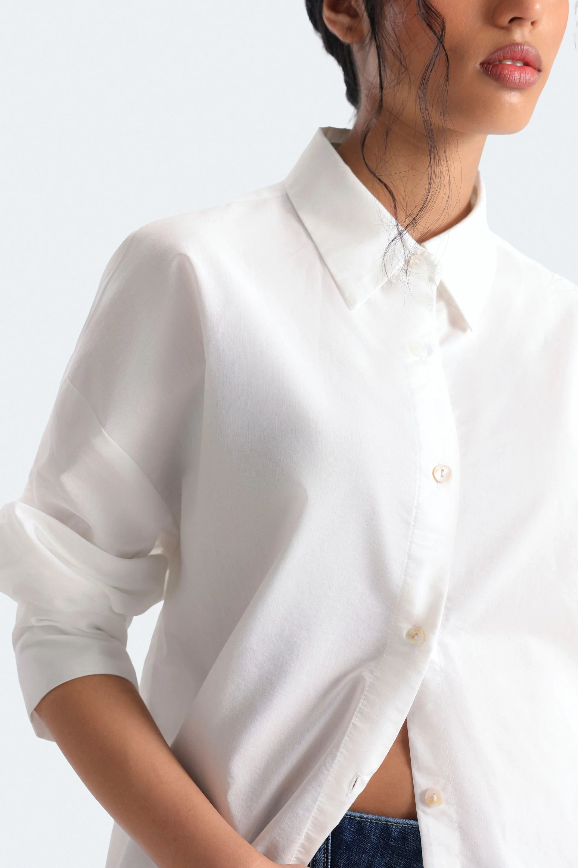 Poplin Button Down Shirt - Image 2