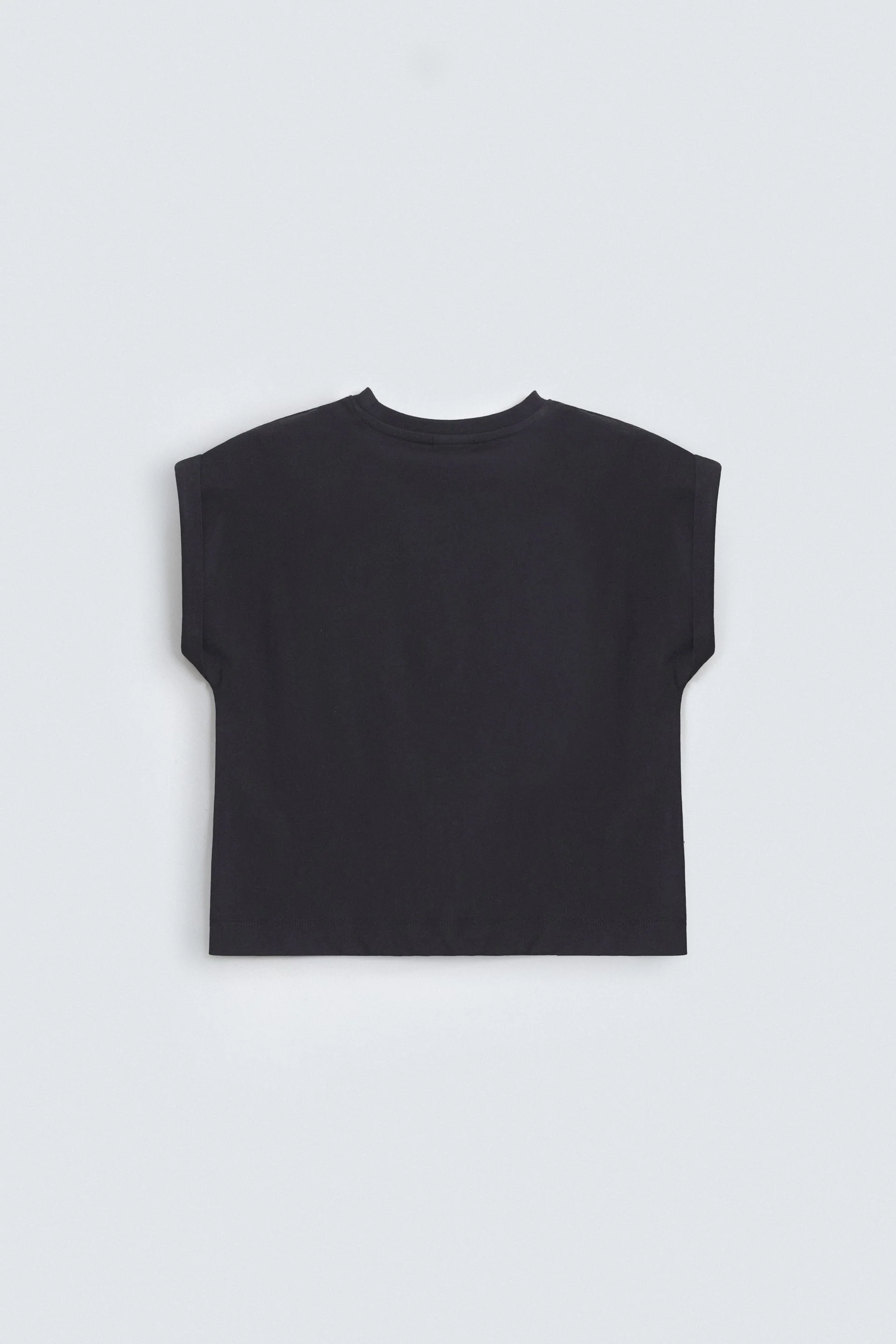 Cropped Character Graphic T-Shirt - Image 3