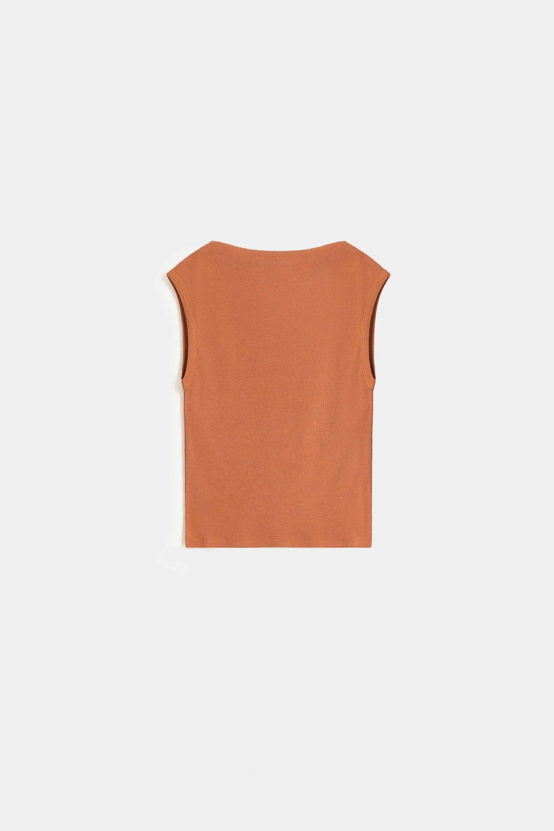 Cropped Slim Tank Top - Image 6
