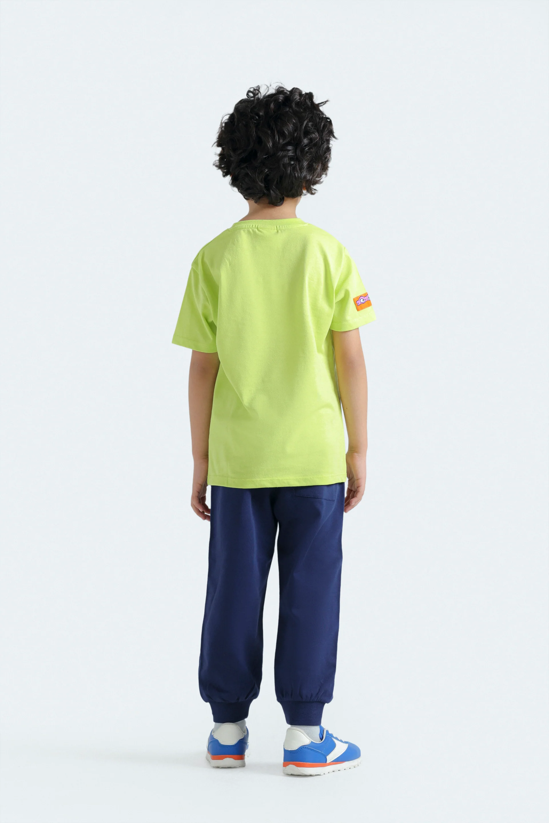 Character Graphic T-Shirt With Label Patch - Image 6