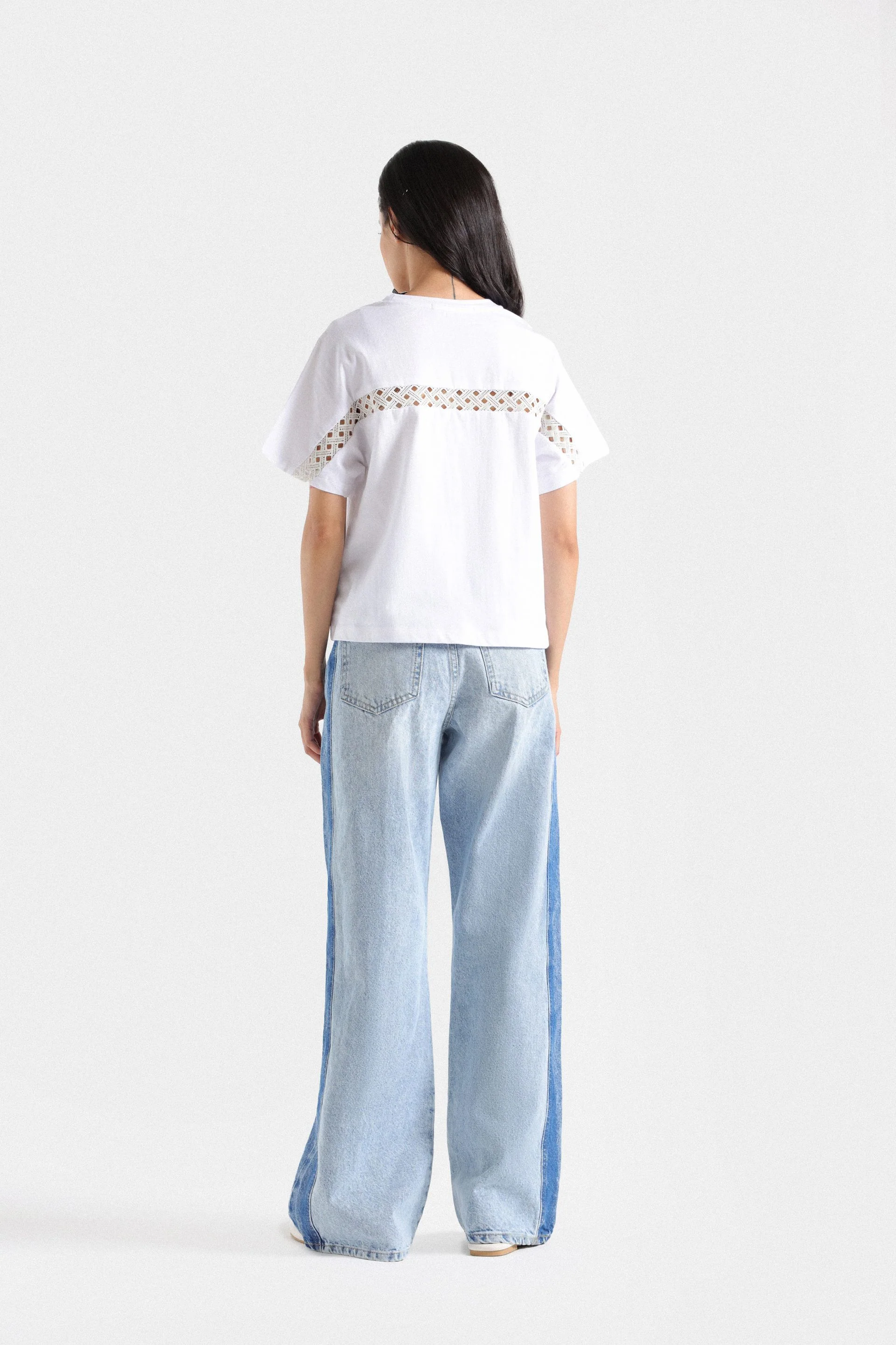 Basic Raglan Cropped T-Shirt - Image 7