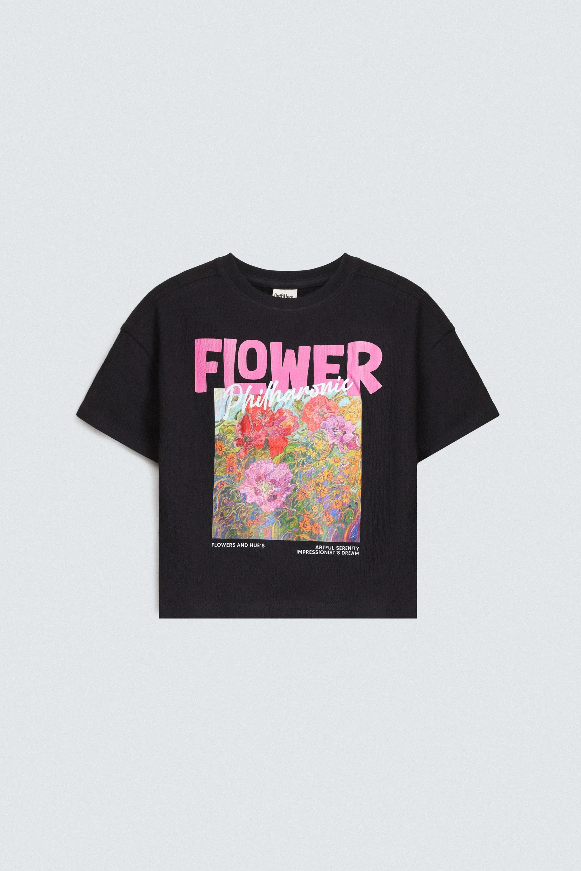 Cropped Graphic Cropped T-Shirt