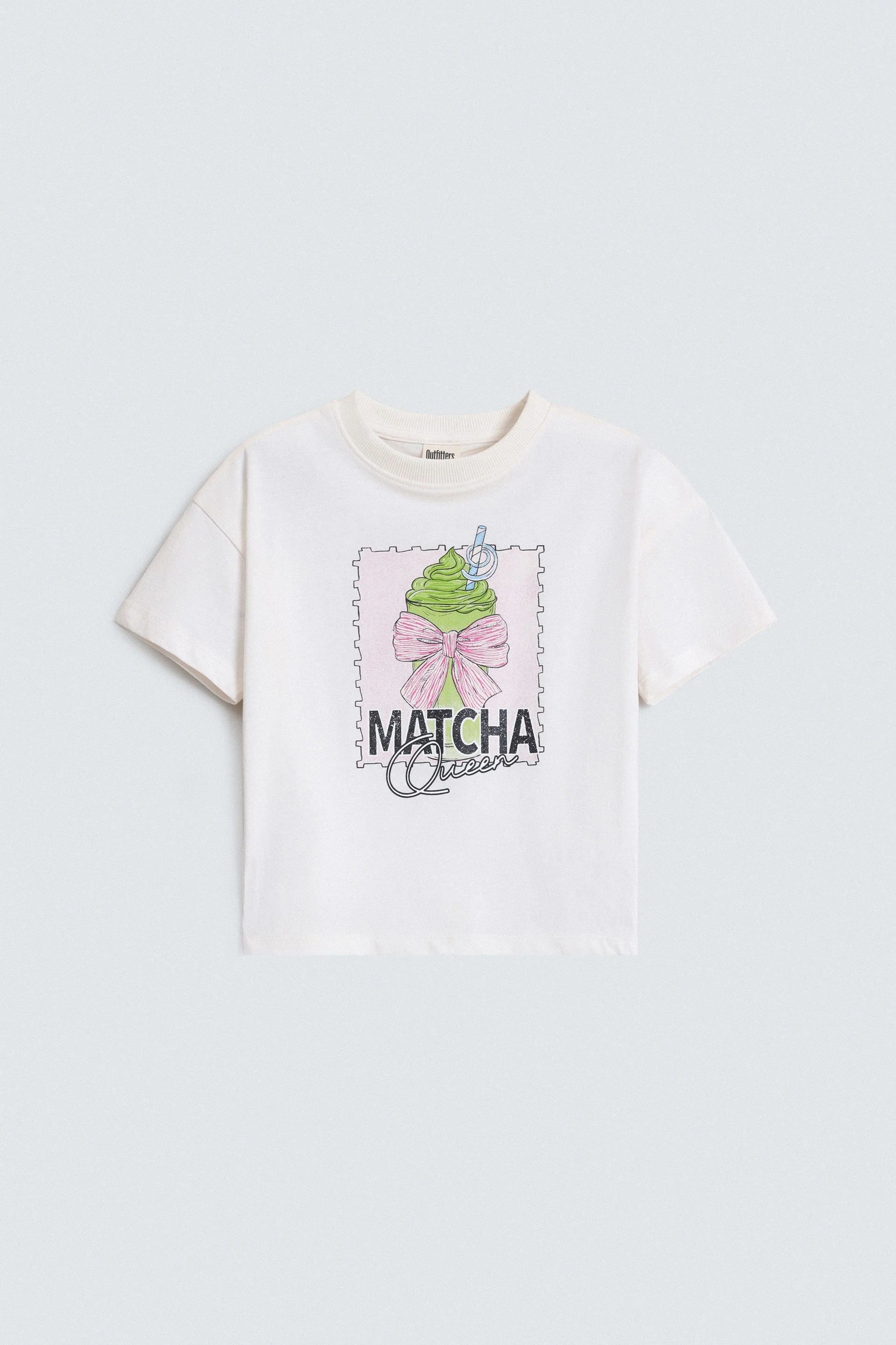 Cropped Graphic T-Shirt