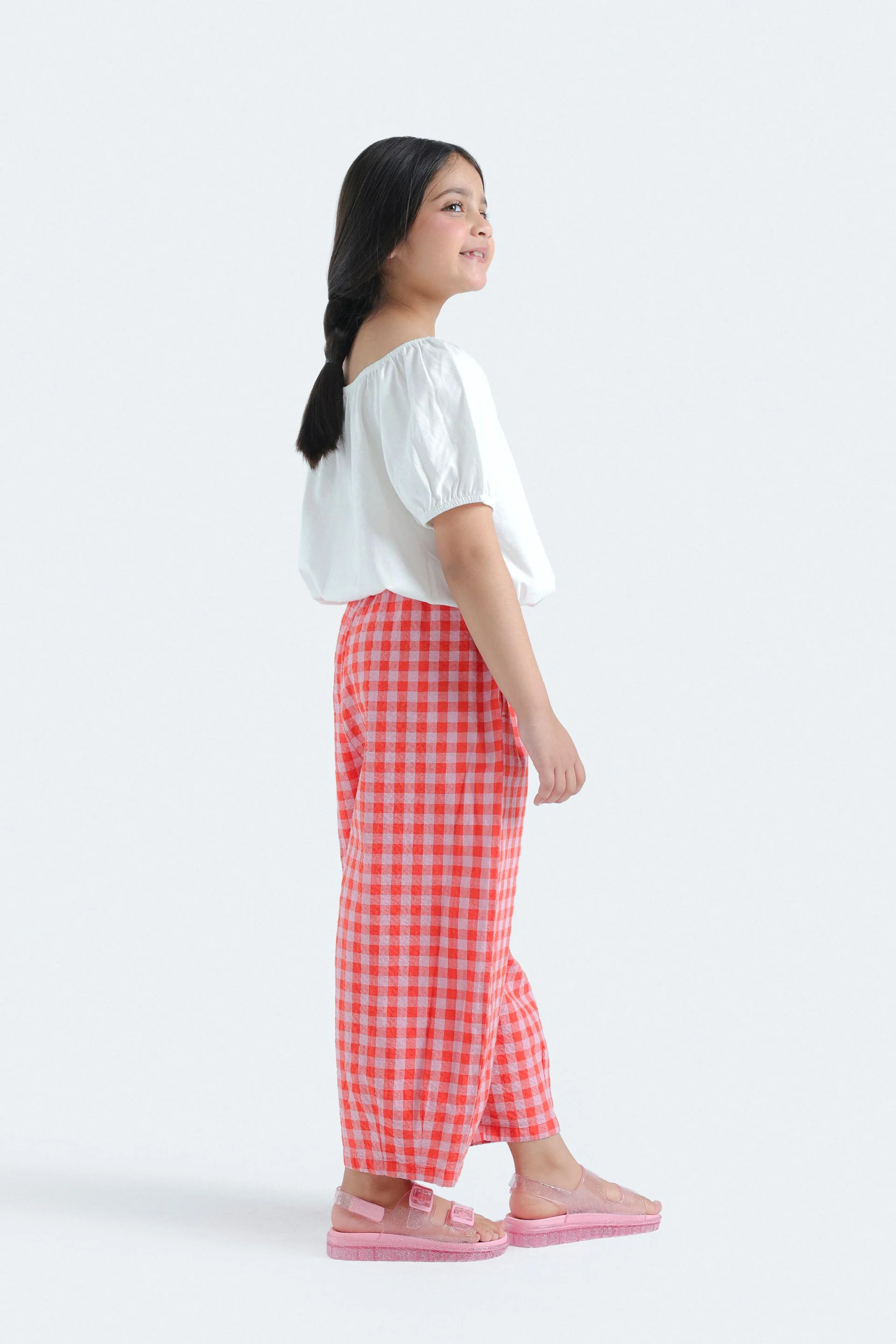 Cropped Blouse With Bow Detail - Image 5