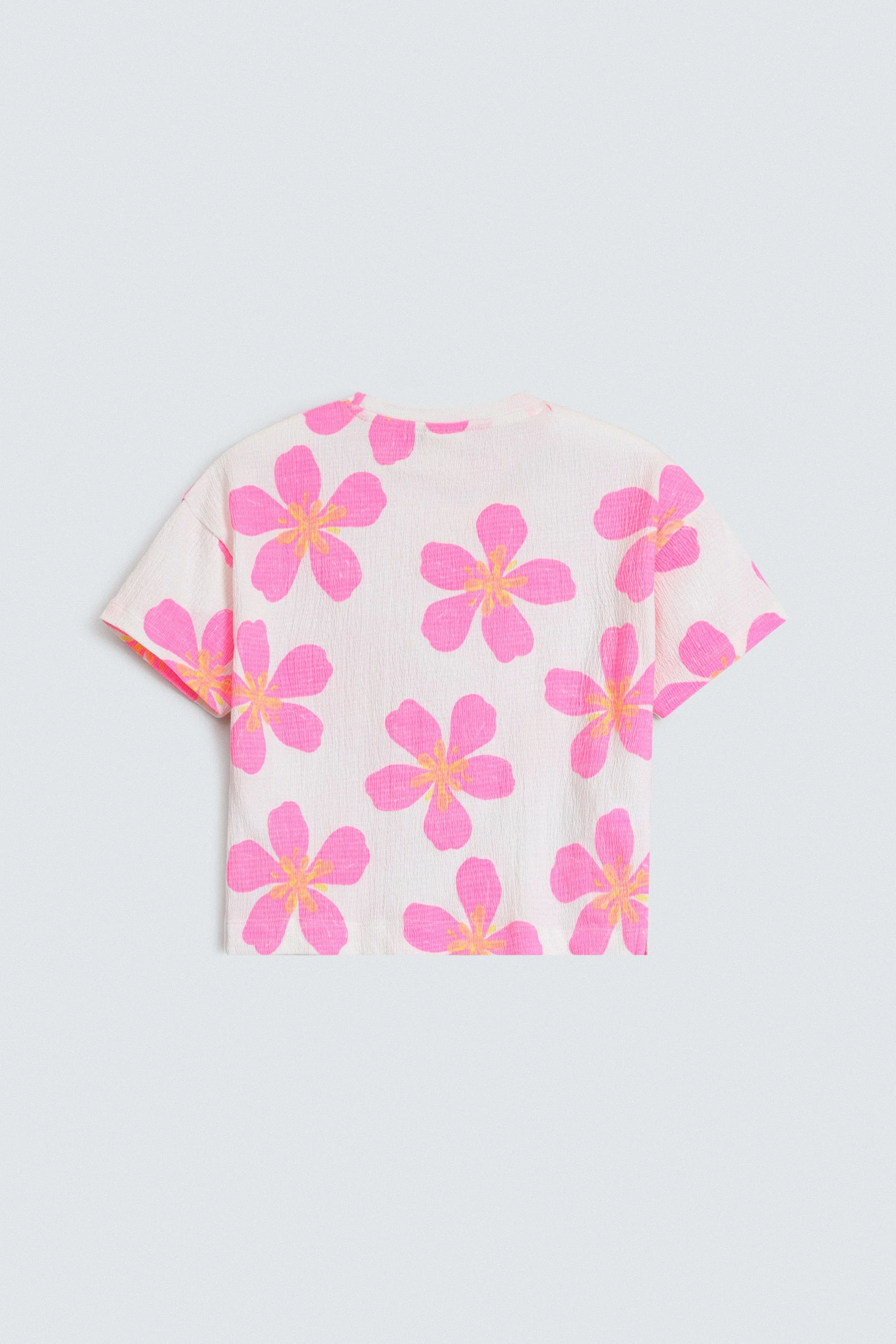 All-Over Flower Print T-Shirt - Image 3