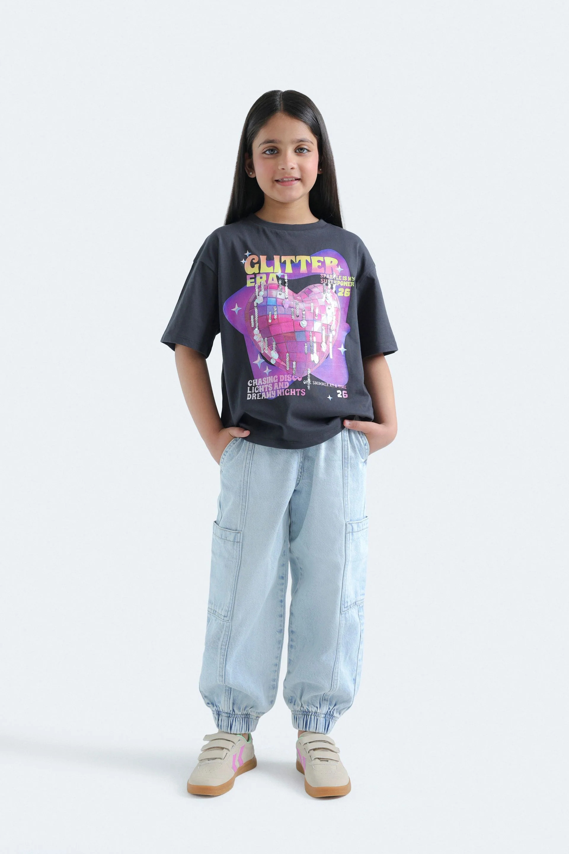 Cropped Embellished T-Shirt - Image 4