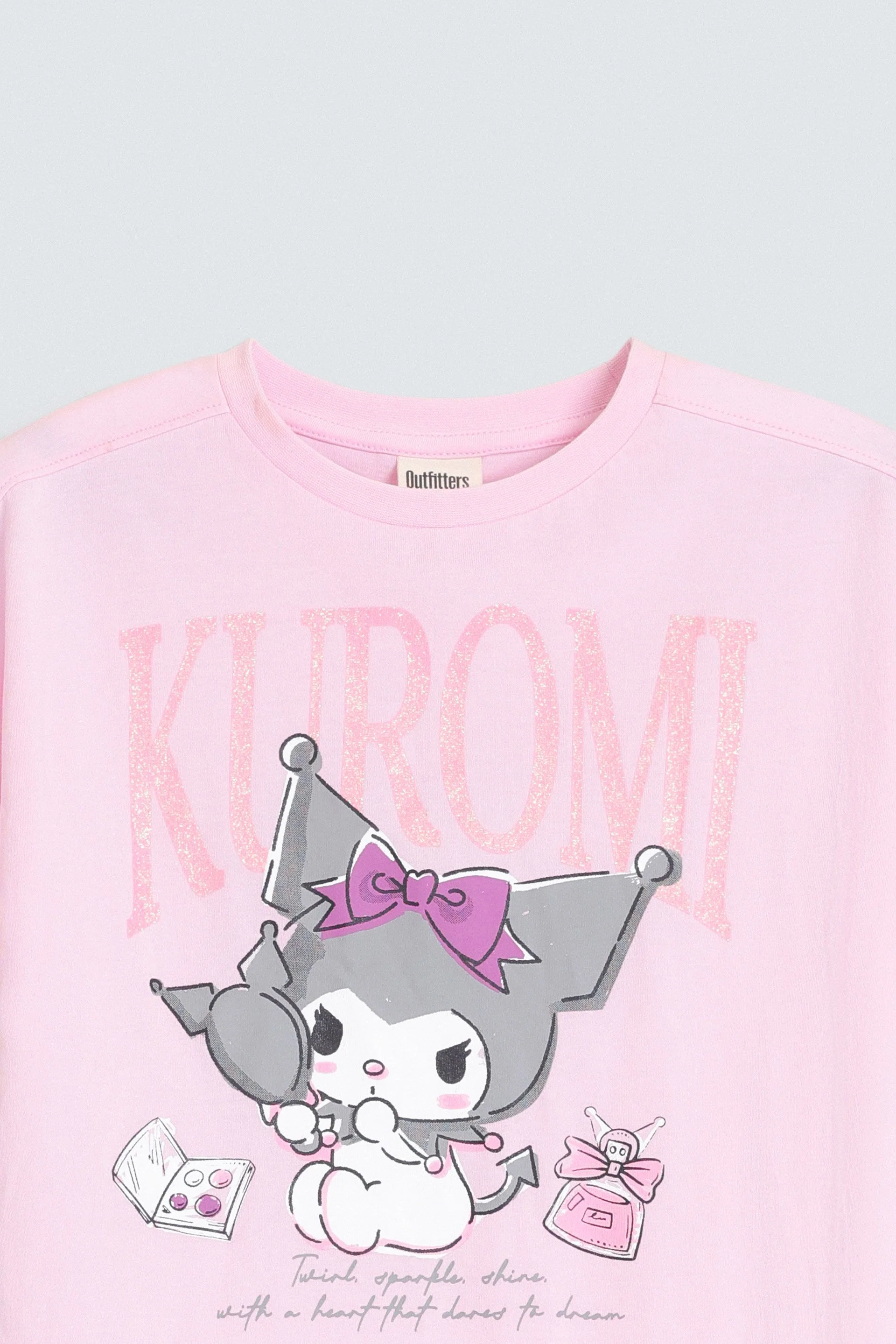 Cropped Graphic T-Shirt - Image 2