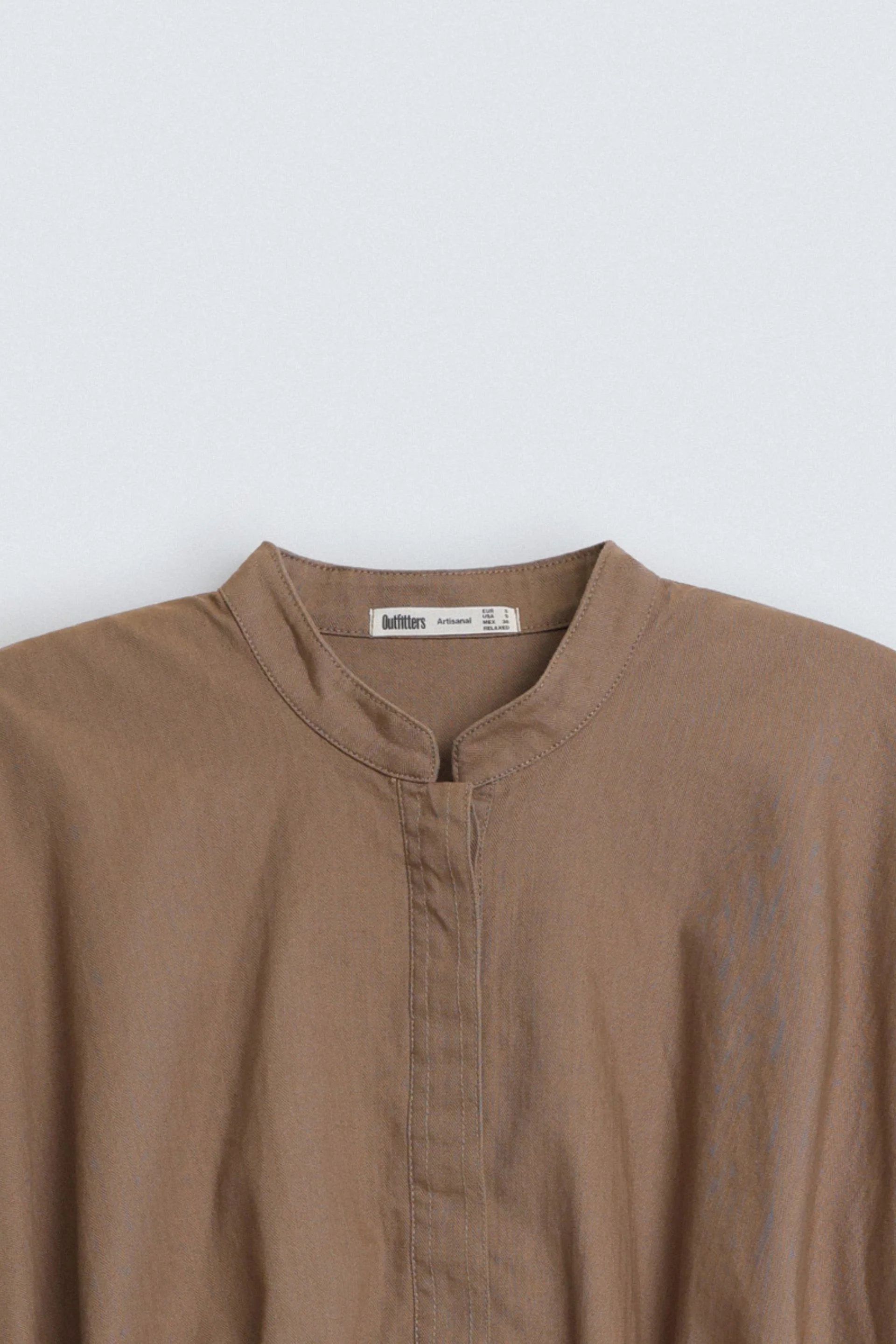 Cropped Pleated Shirt - Image 2