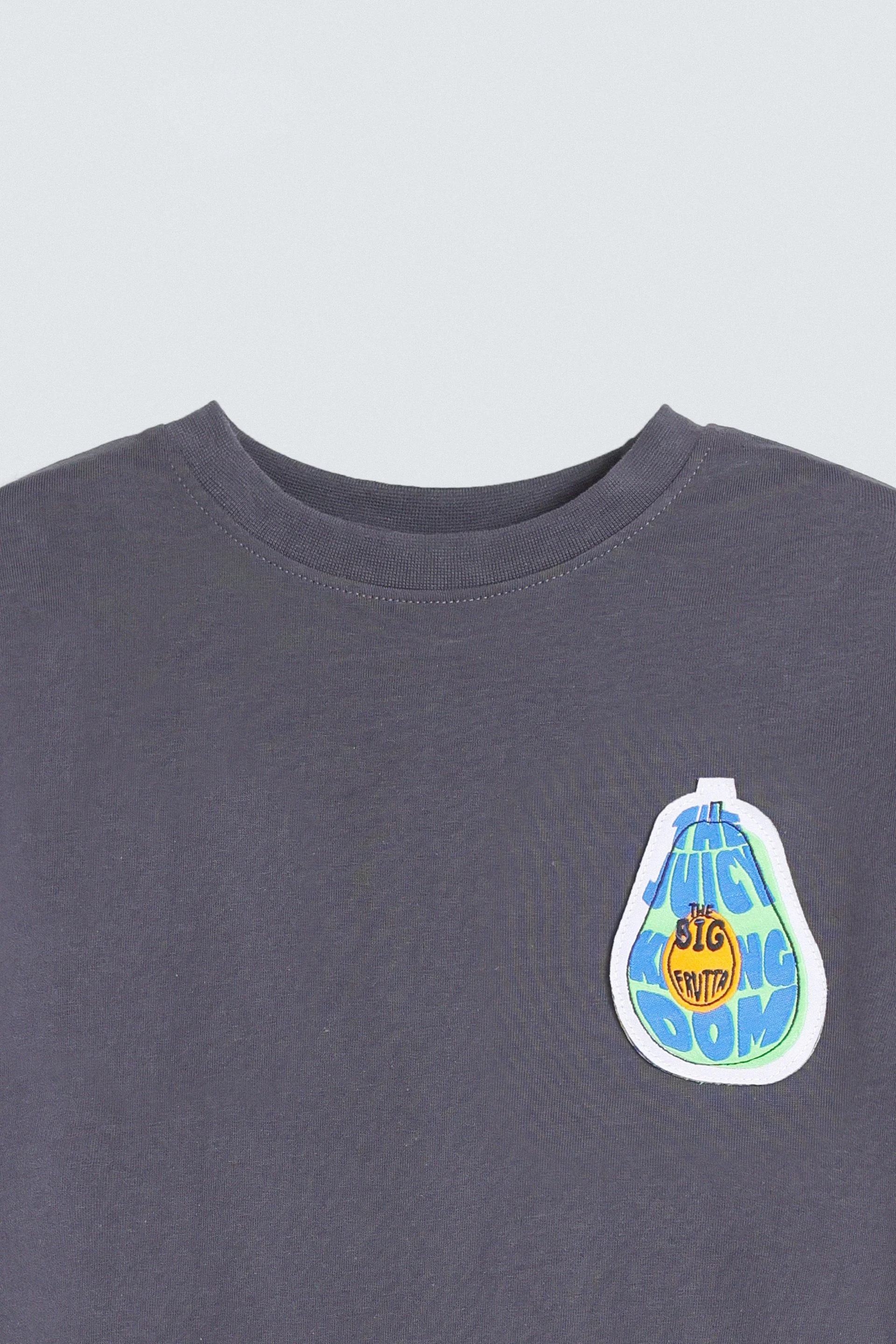 Graphic T-Shirt With Patch - Image 2