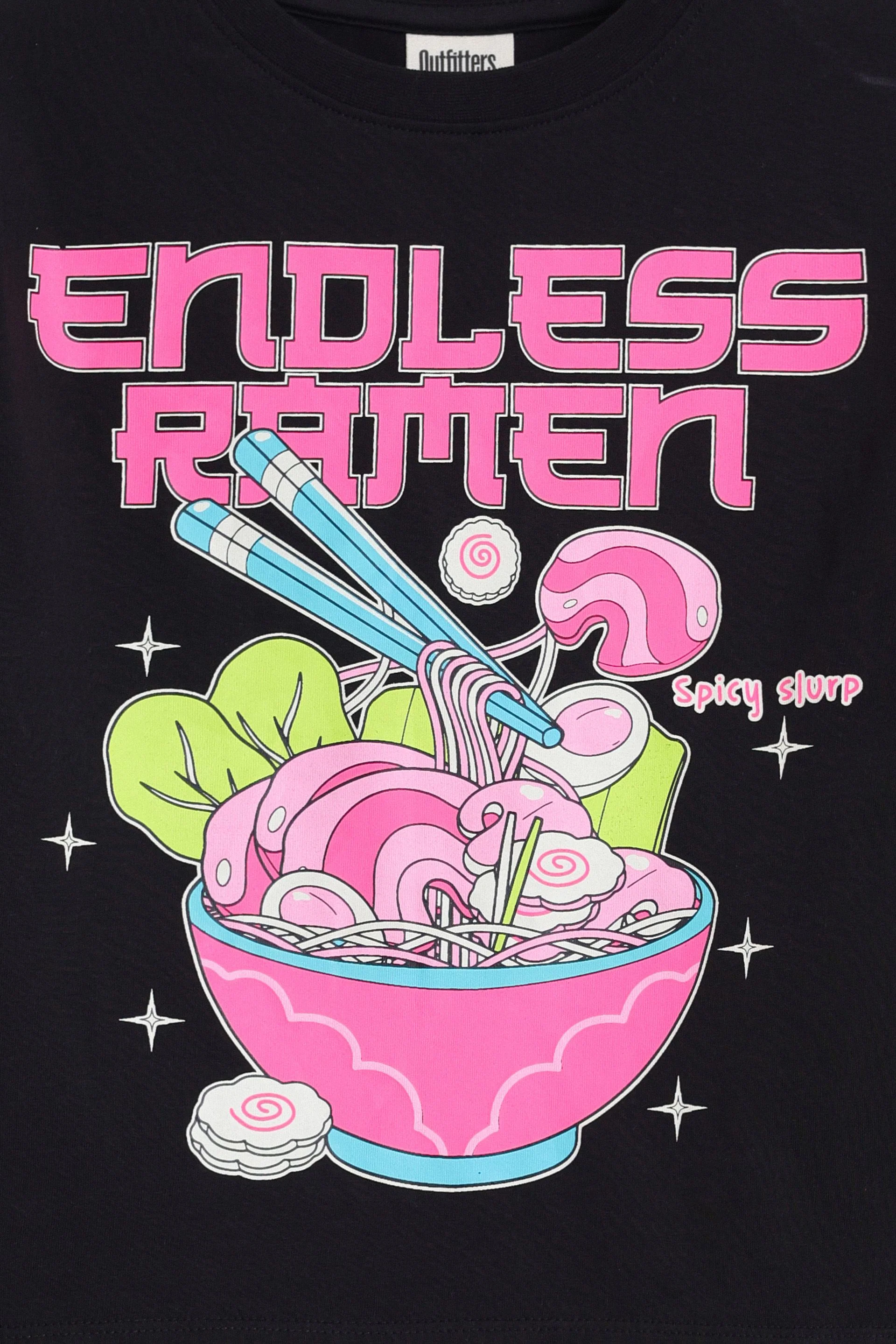 Cropped Graphic T-Shirt - Image 2