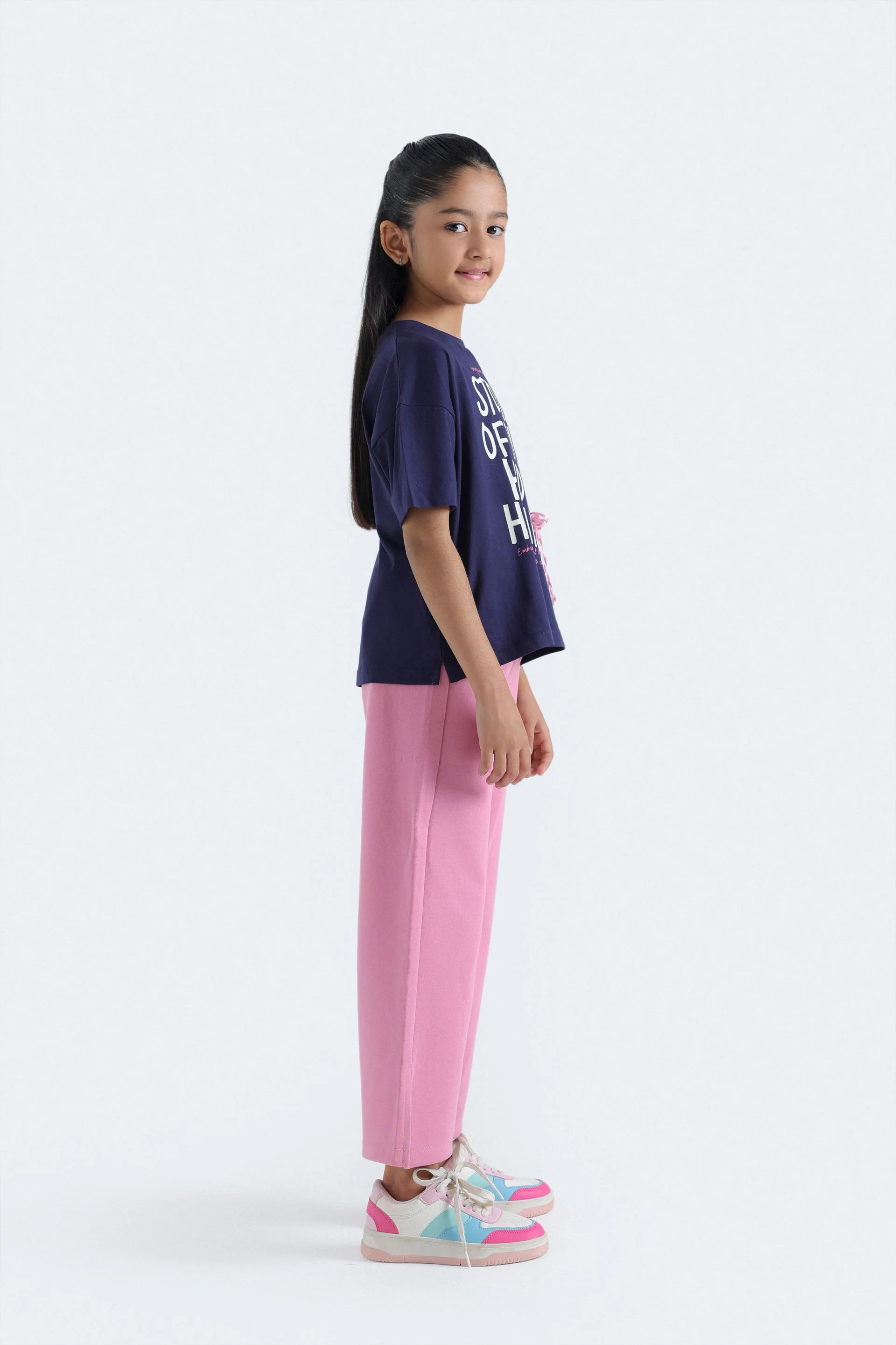 Cropped Slogan T-Shirt - Image 5