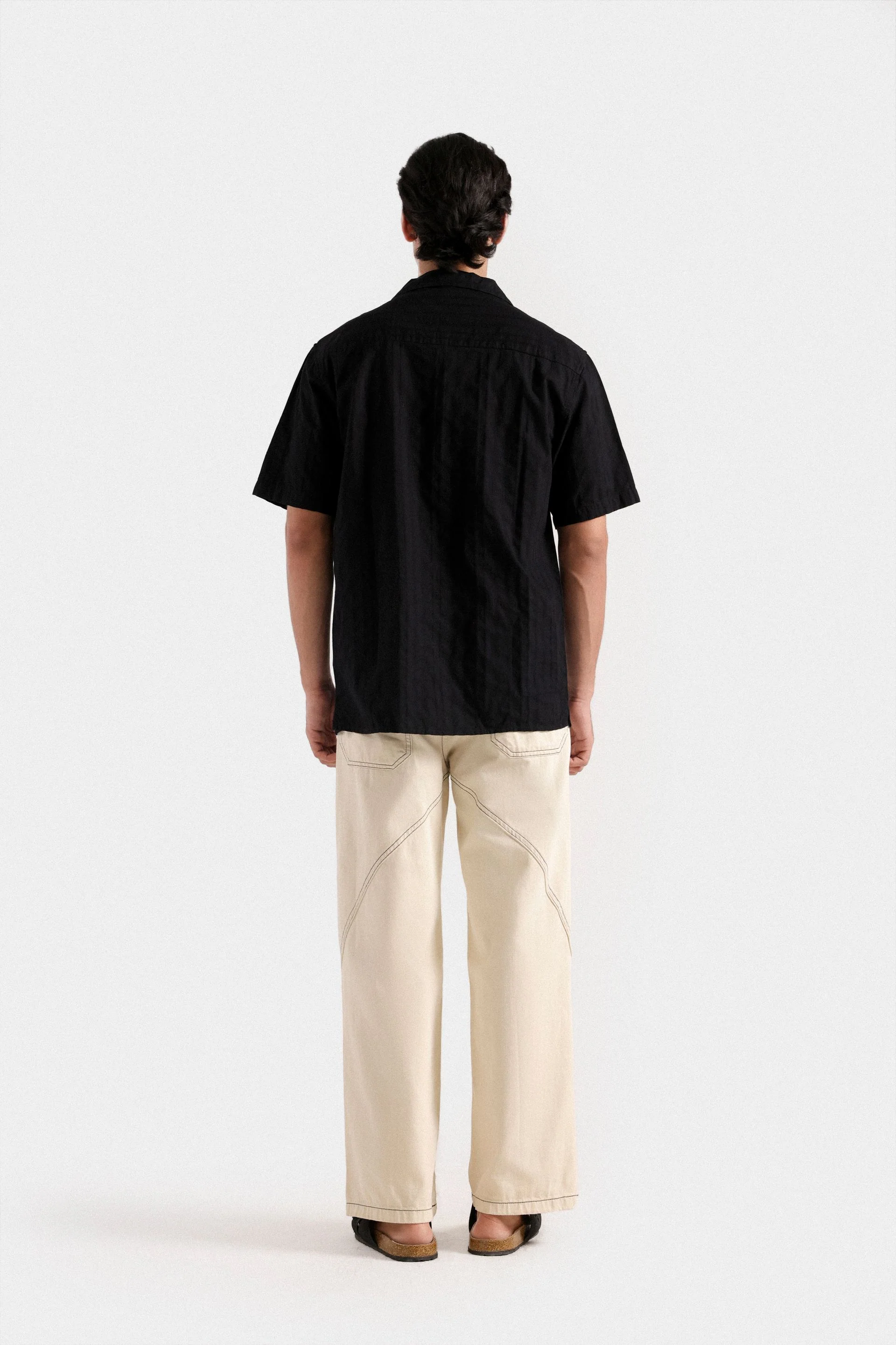Self Textured Shirt - Image 11