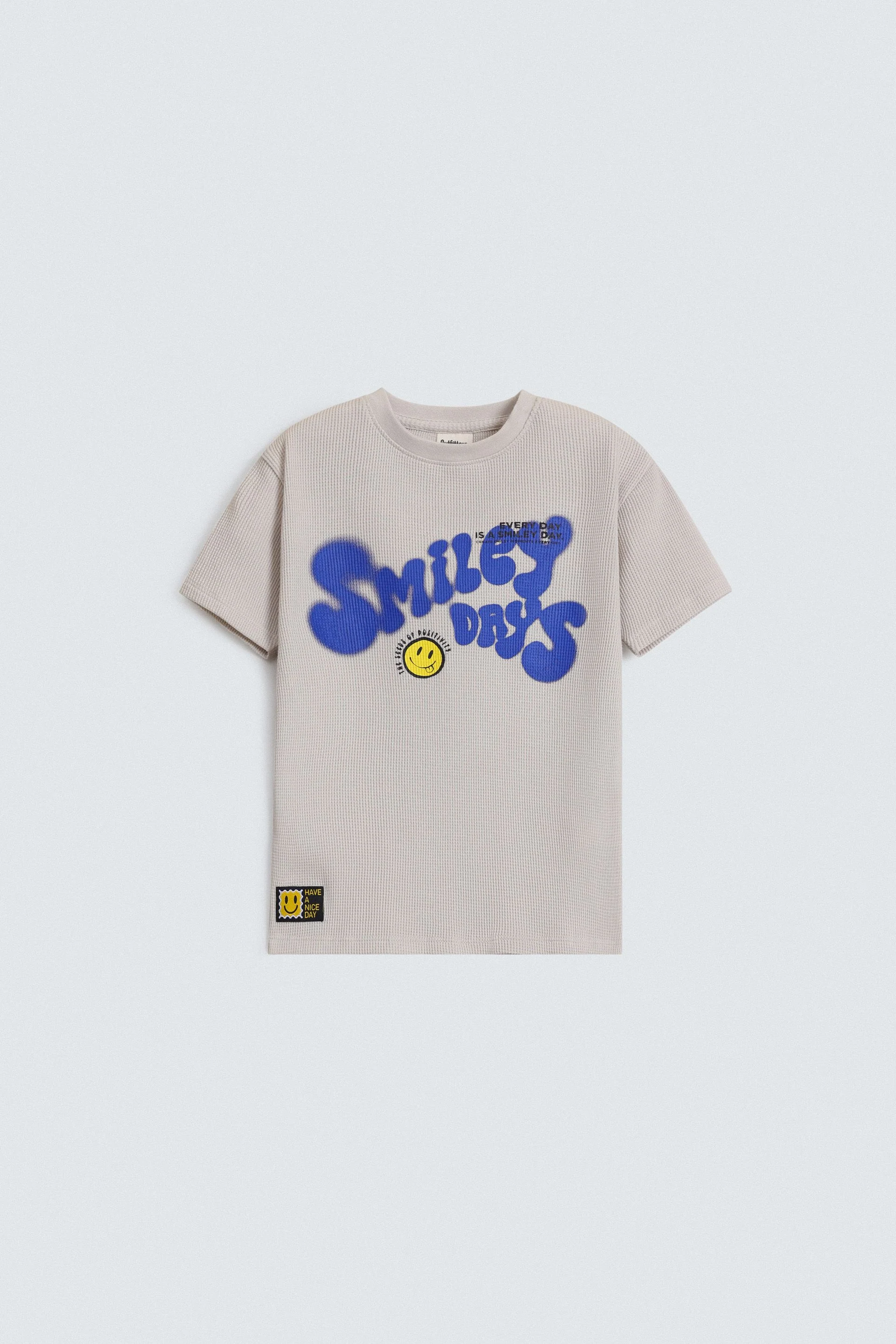 Textured Graphic T-Shirt
