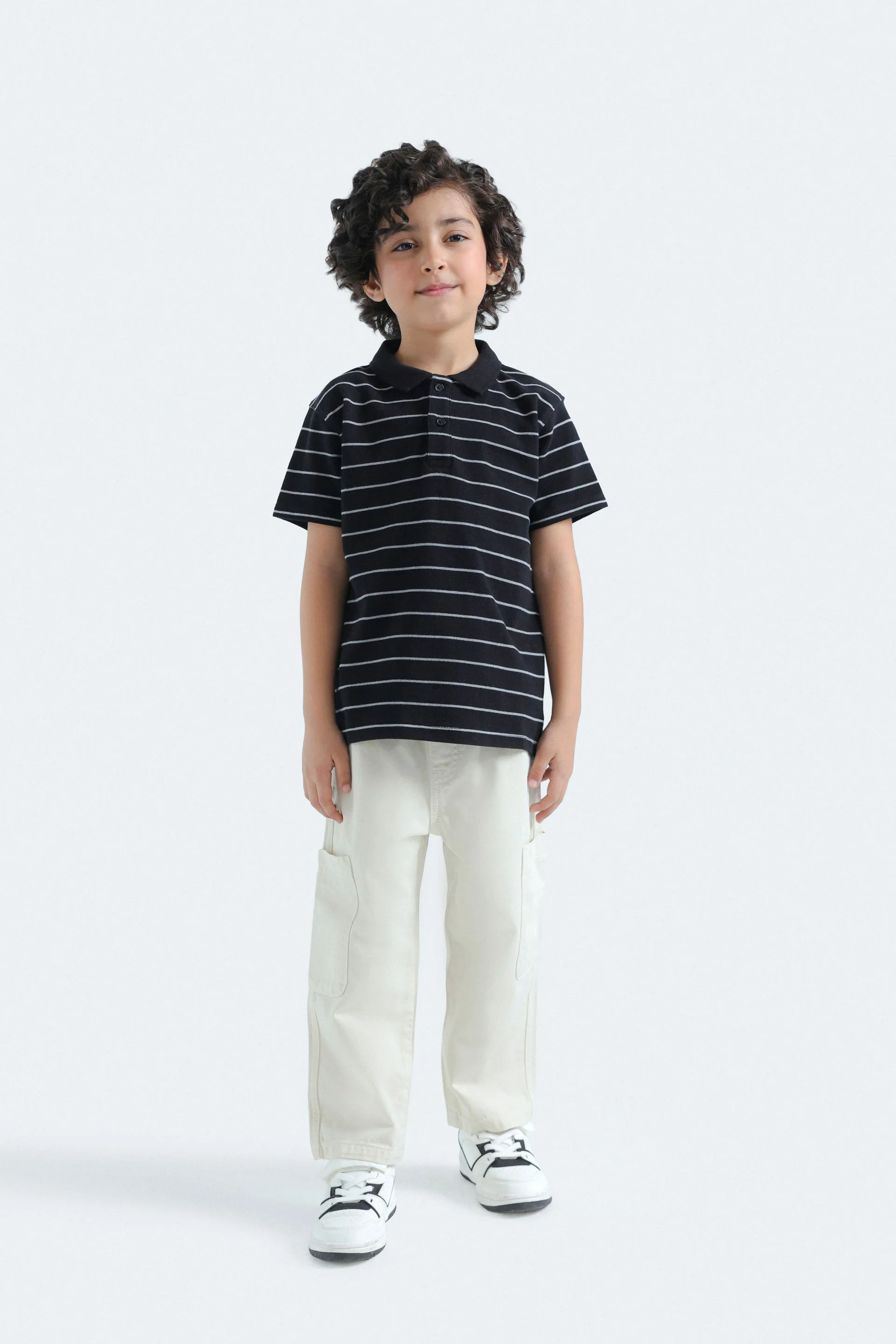 Striped Polo Shirt - Image 11