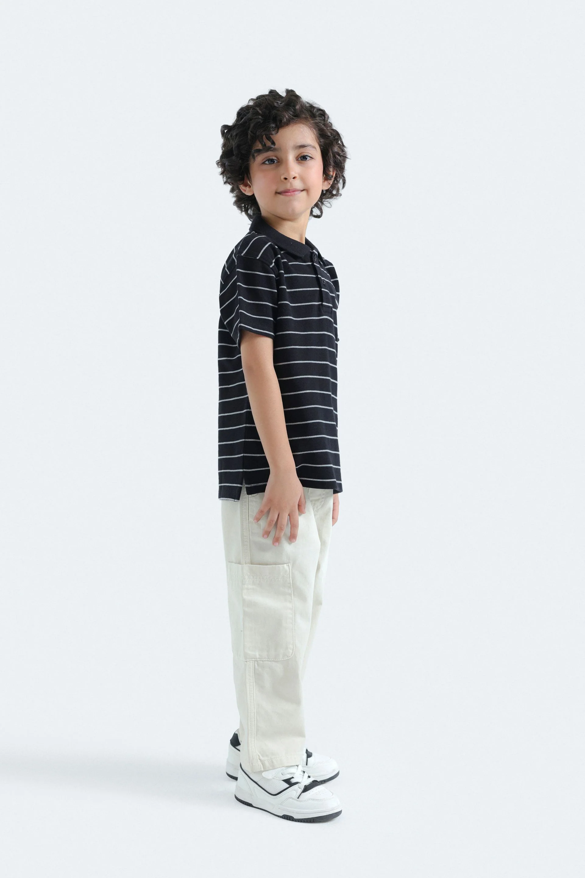 Striped Polo Shirt - Image 12