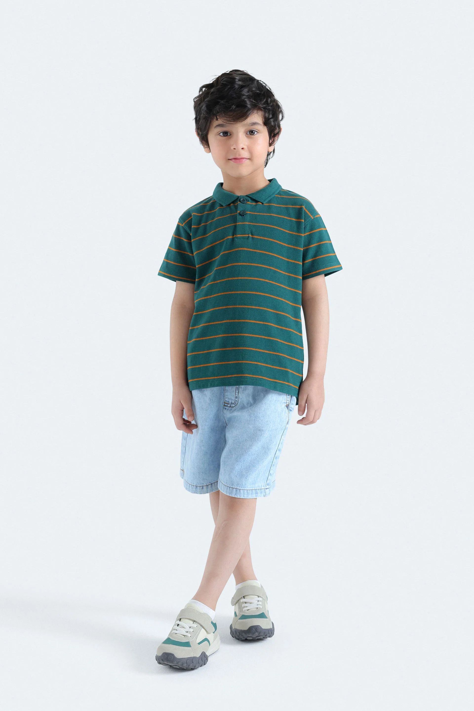 Striped Polo Shirt - Image 5