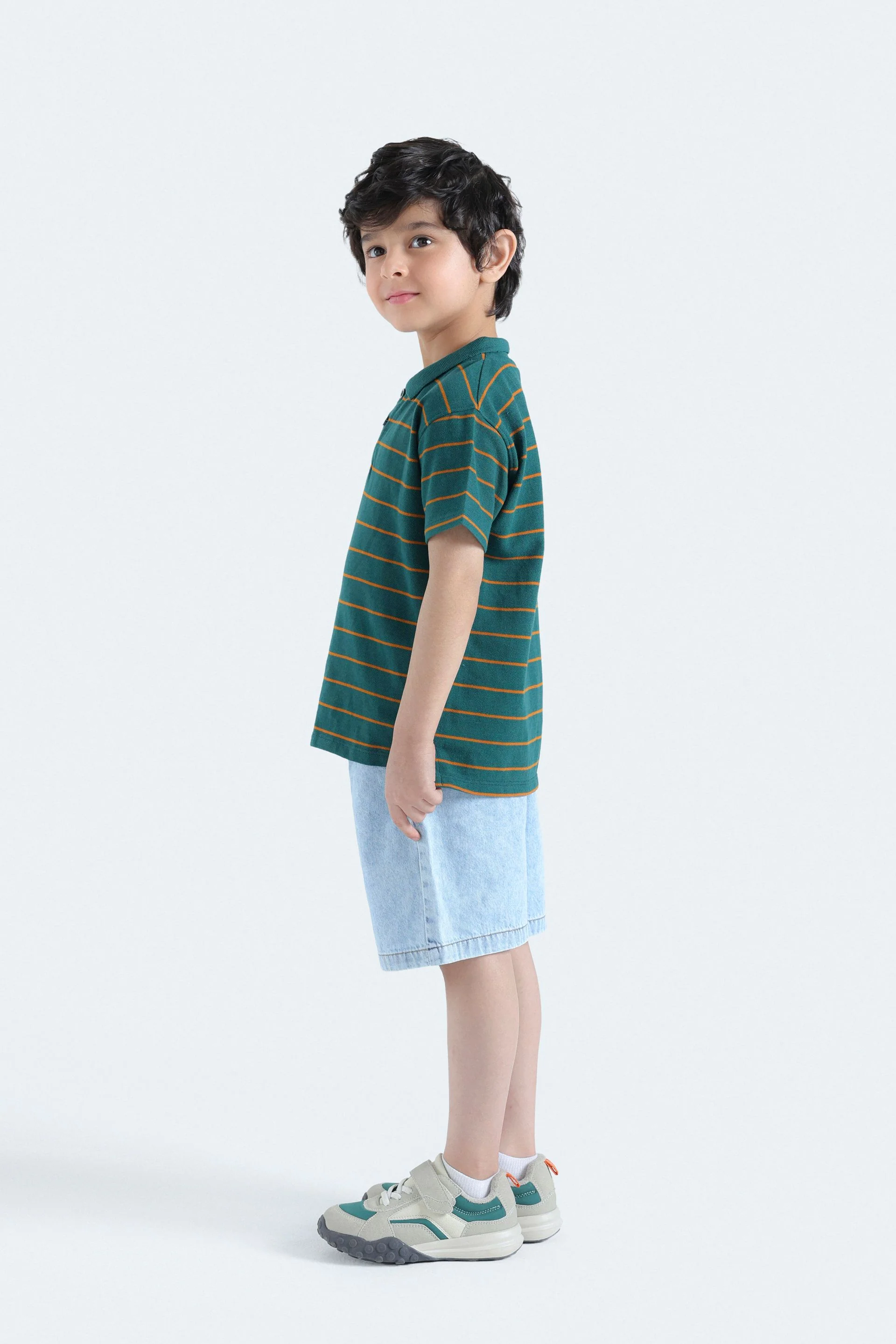 Striped Polo Shirt - Image 6