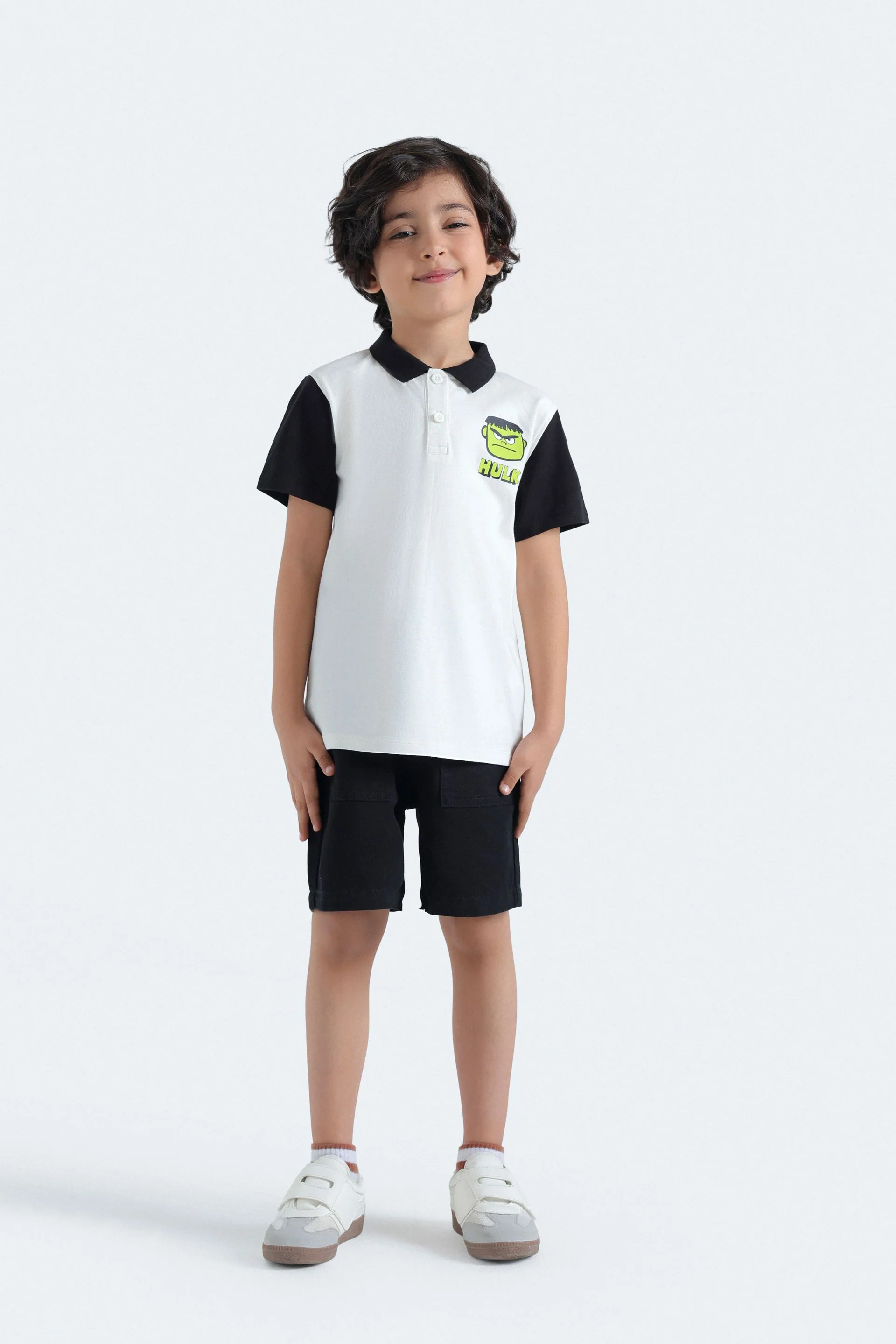 Character Graphic Polo Shirt - Image 4