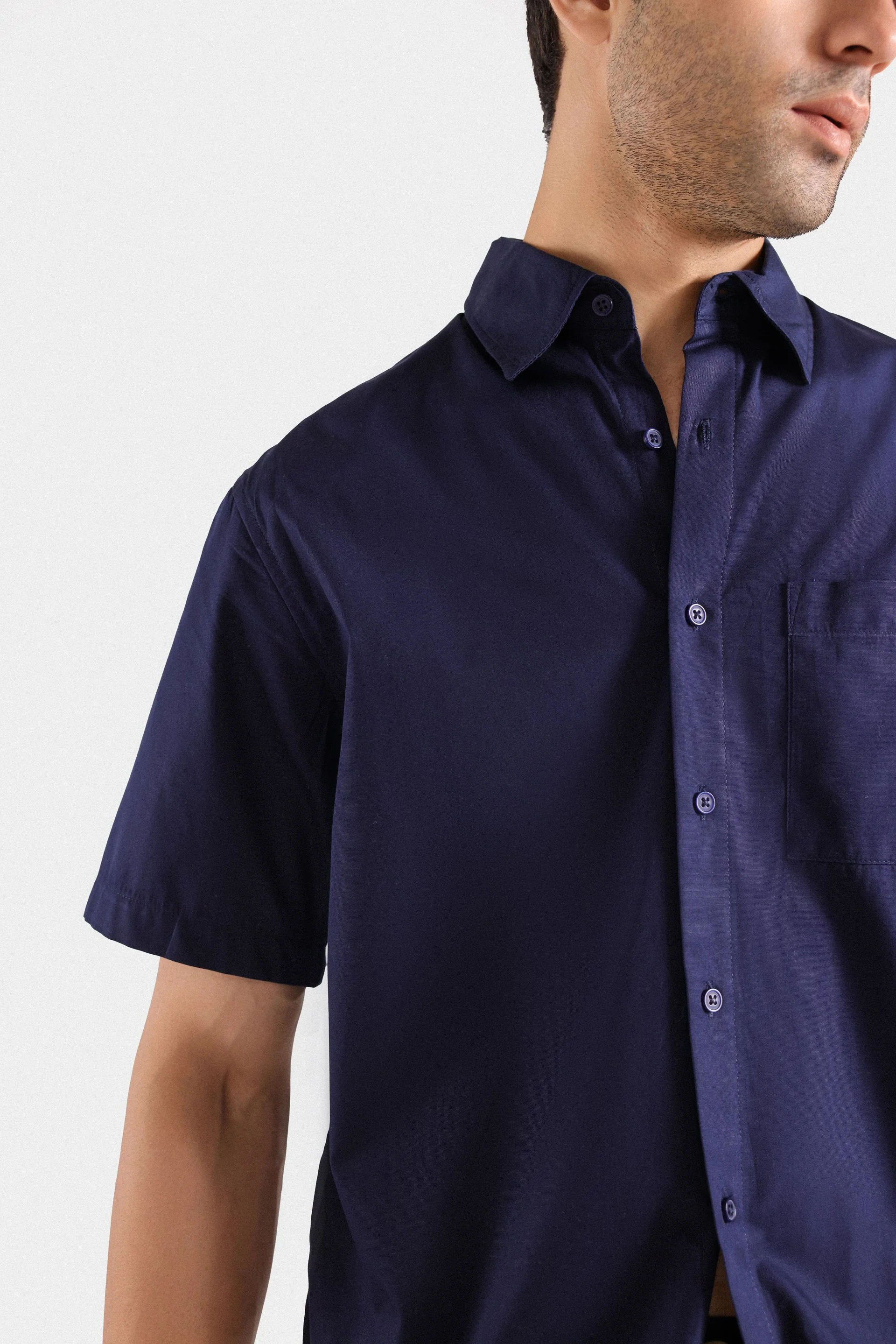 Basic Cotton Shirt - Image 9