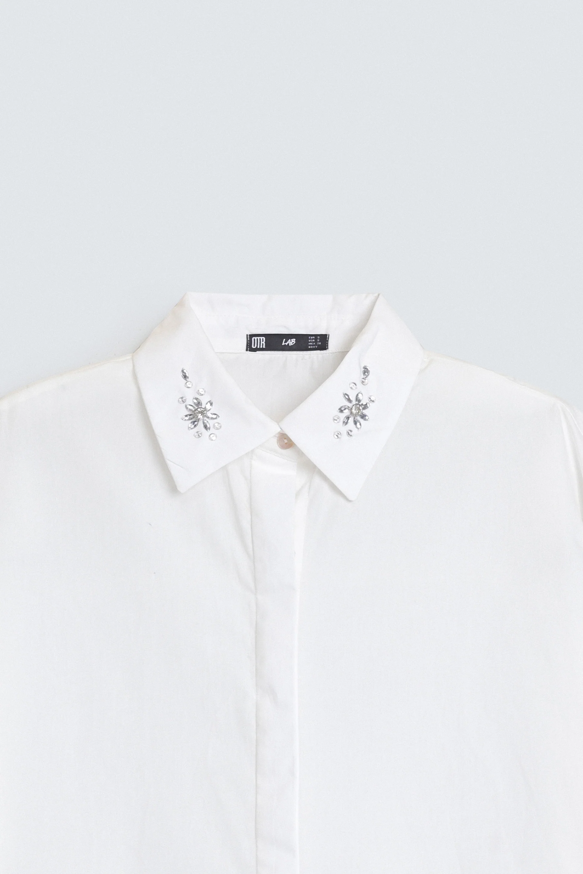 Cropped Embellished Shirt - Image 6